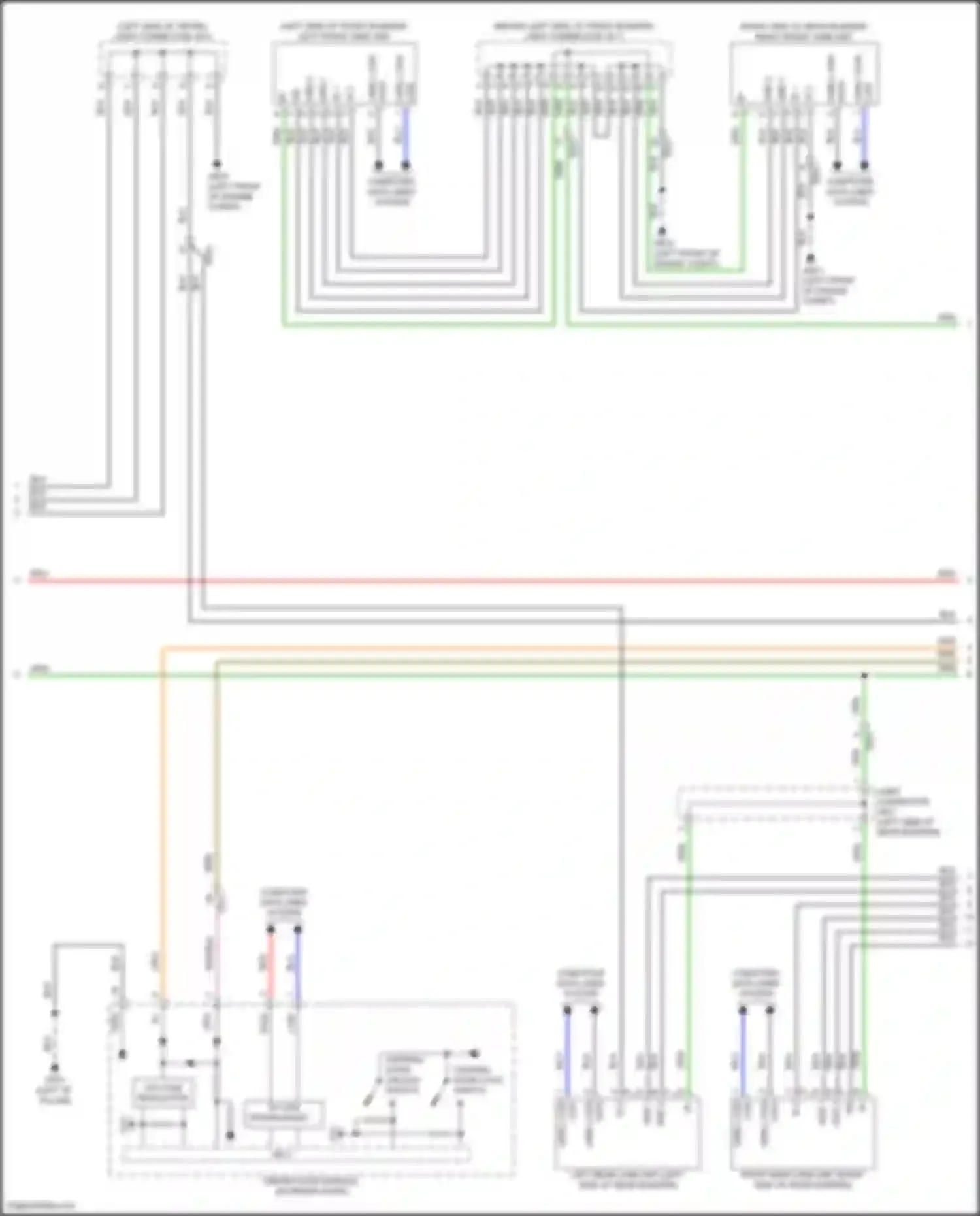 Sonata Hyundai VIII facelift (2023-2024): Power door locks circuit, hybrid w/ digital key (4 of 7)