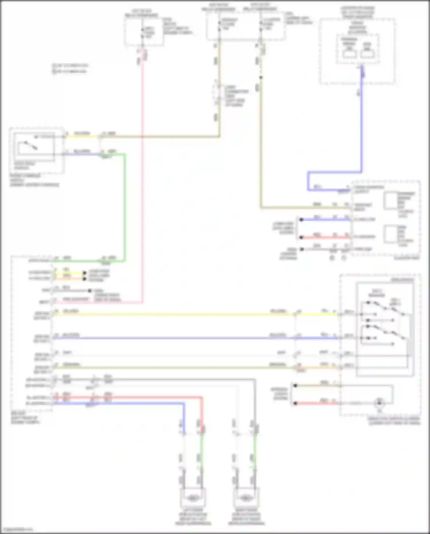 Sonata Hyundai VIII facelift (2023-2024): Electric parking brake circuit, hybrid