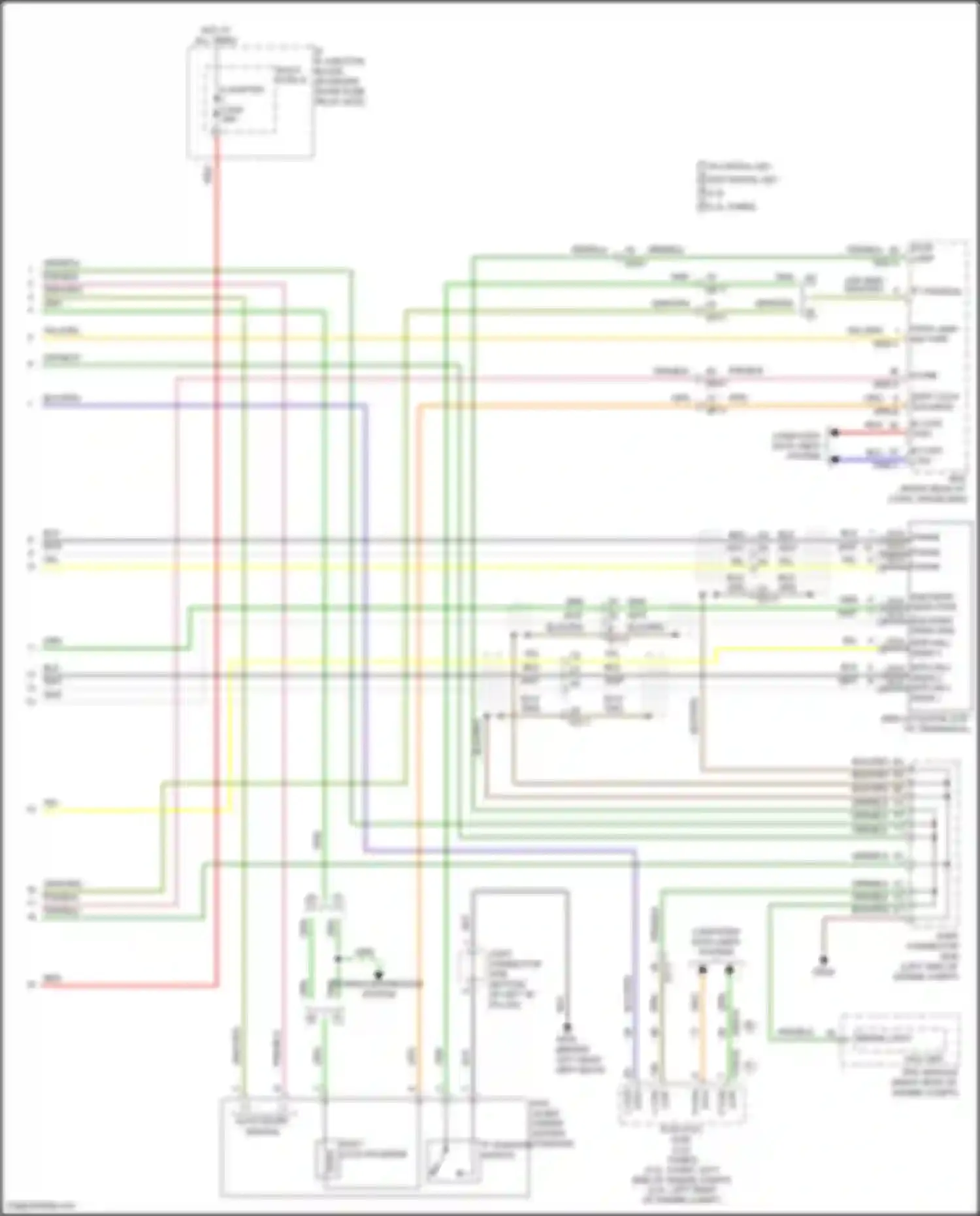 Sonata Hyundai VIII facelift (2023-2024): Shift interlock circuit, except hybrid (2 of 2)