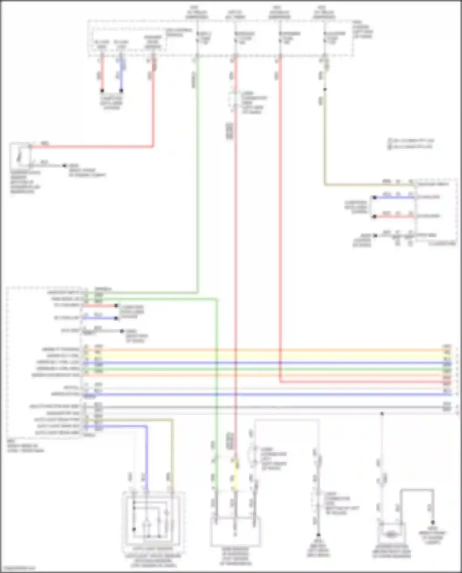 Sonata Hyundai VIII facelift (2023-2024): Wiper/washer circuit, except hybrid (1 of 2)