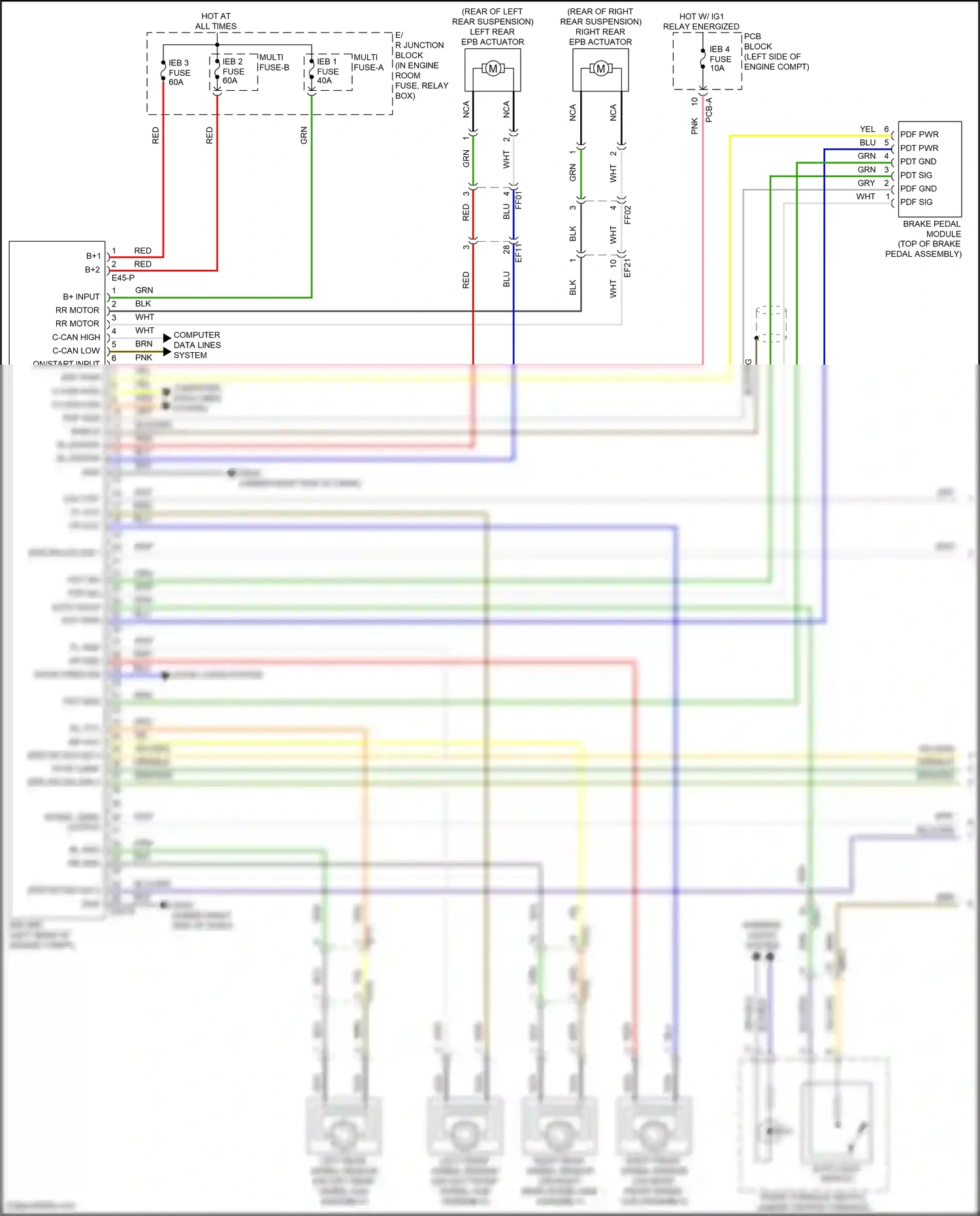 Wiring diagram b+ input for Hyundai Sonata VIII facelift (2023-2024) (22 of 99)