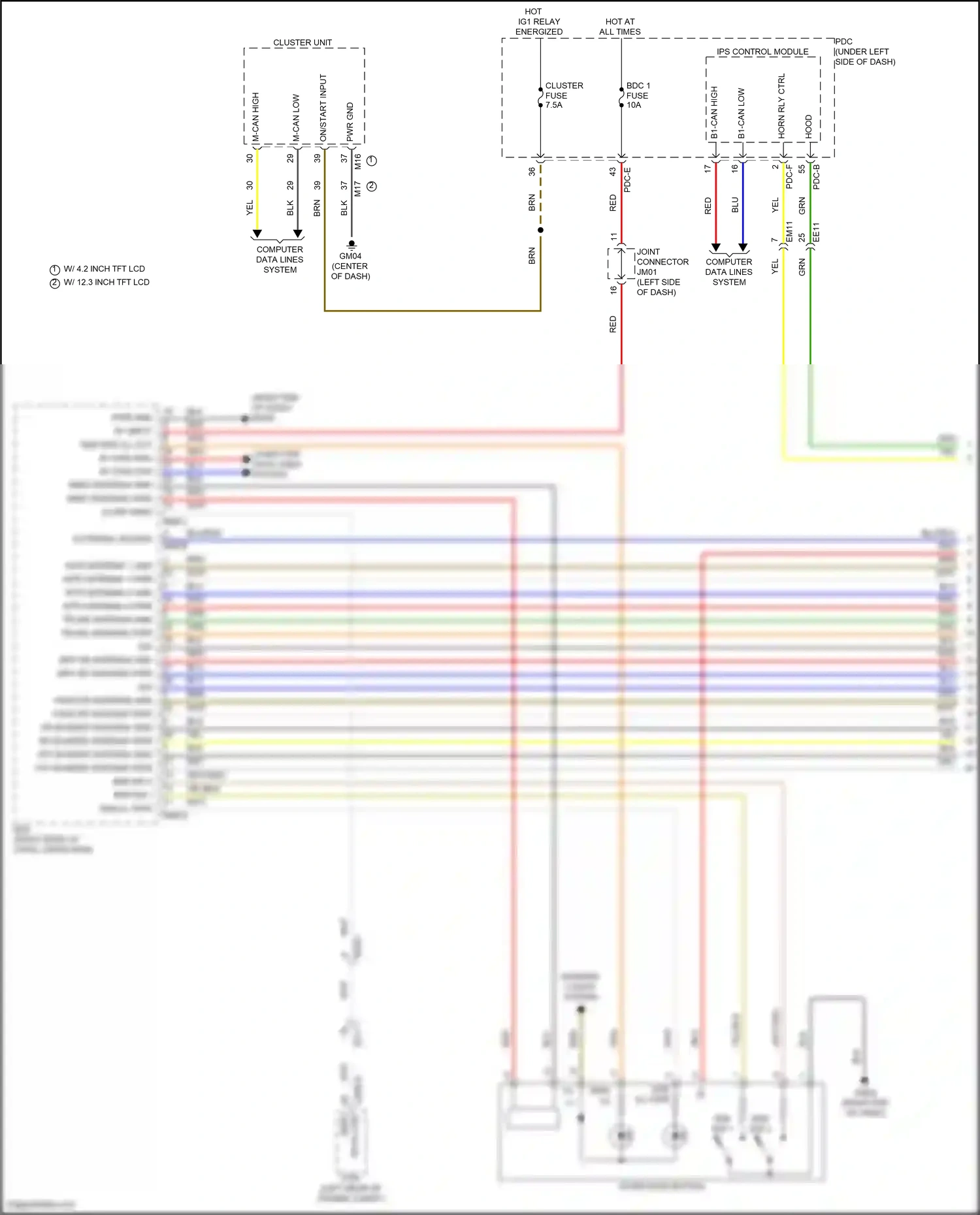 Wiring diagram b+ input for Hyundai Sonata VIII facelift (2023-2024) (78 of 99)