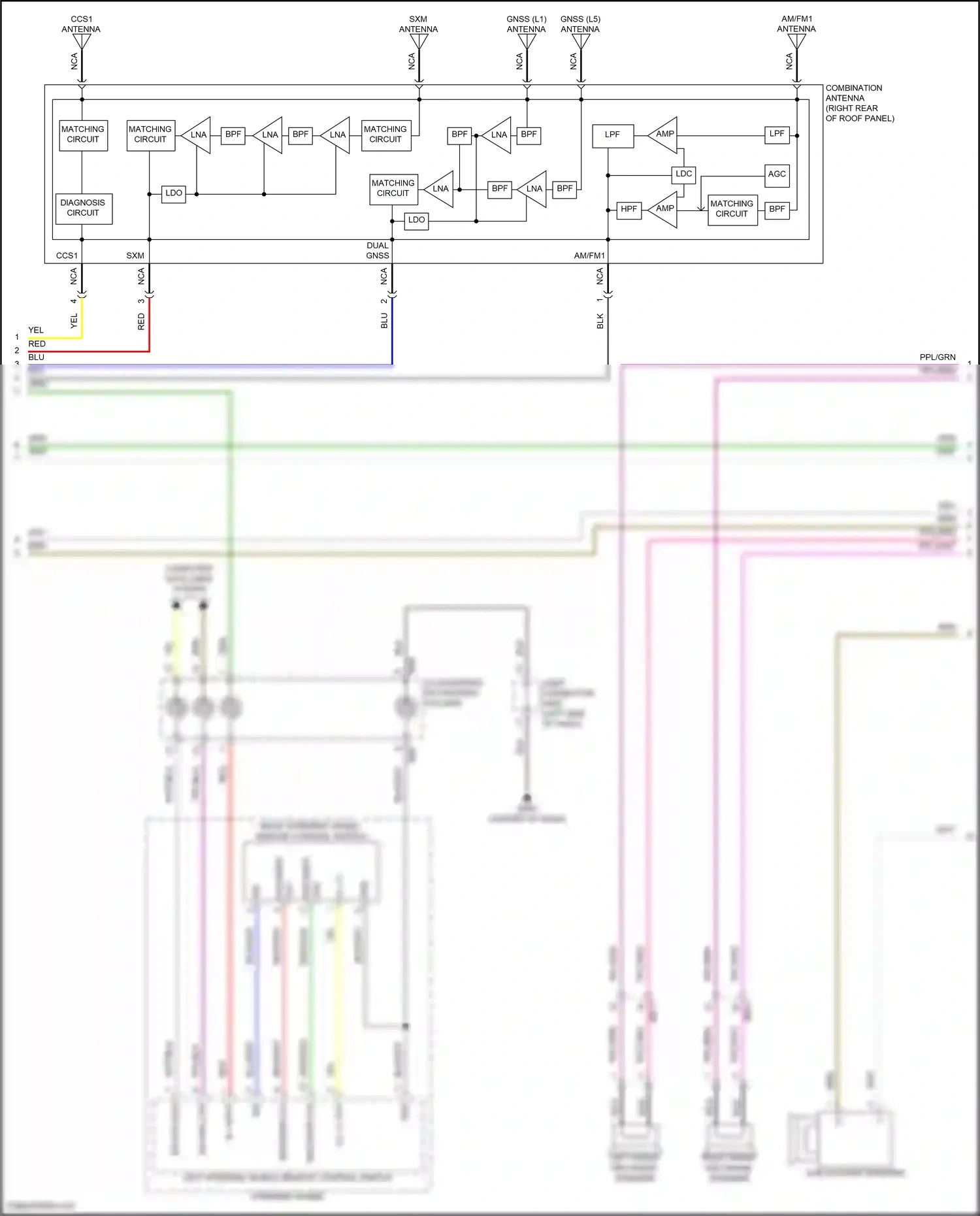Wiring diagram b+ input for Hyundai Sonata VIII facelift (2023-2024) (15 of 99)
