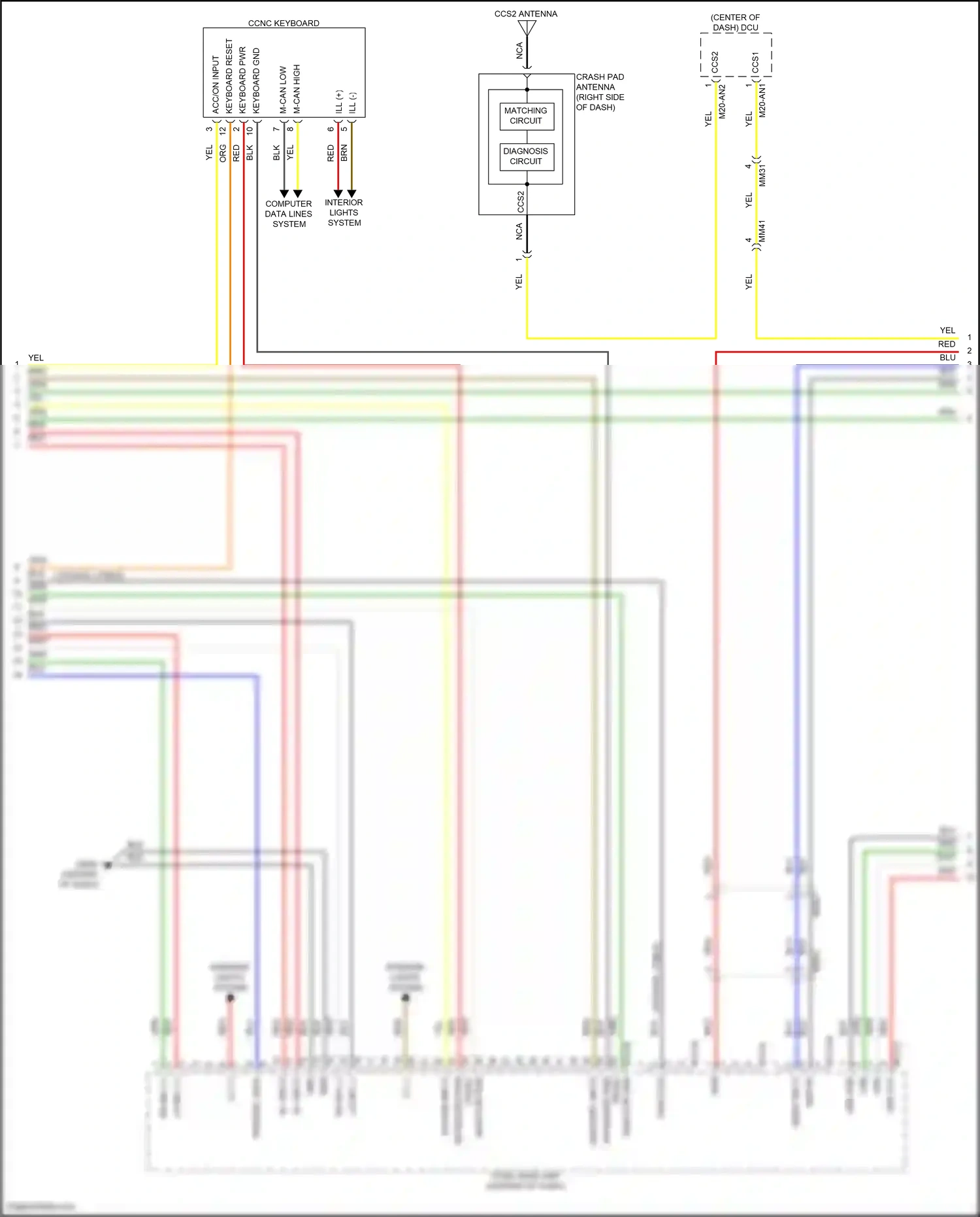 Wiring diagram b+ input for Hyundai Sonata VIII facelift (2023-2024) (16 of 99)