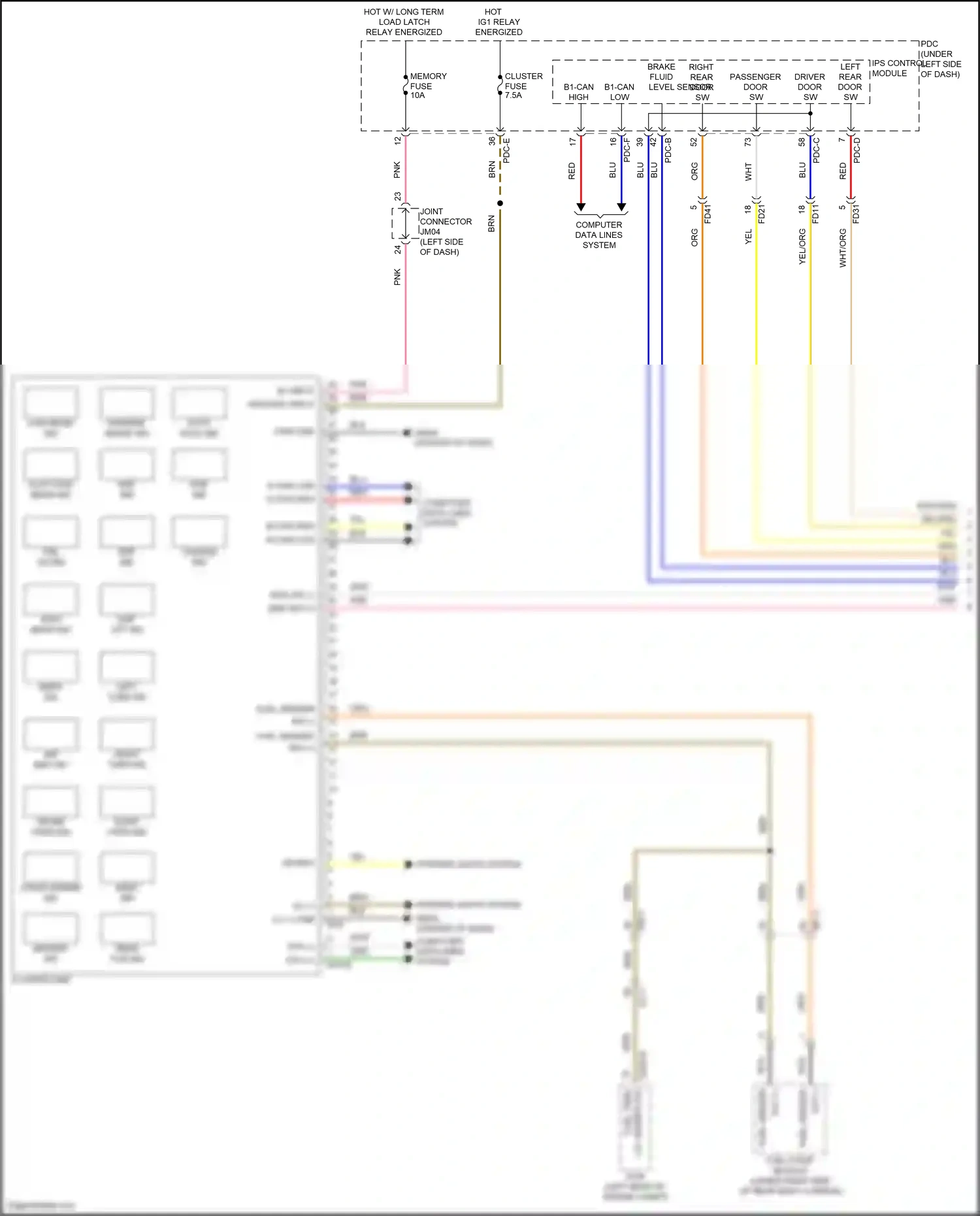 Wiring diagram b+ input for Hyundai Sonata VIII facelift (2023-2024) (44 of 99)
