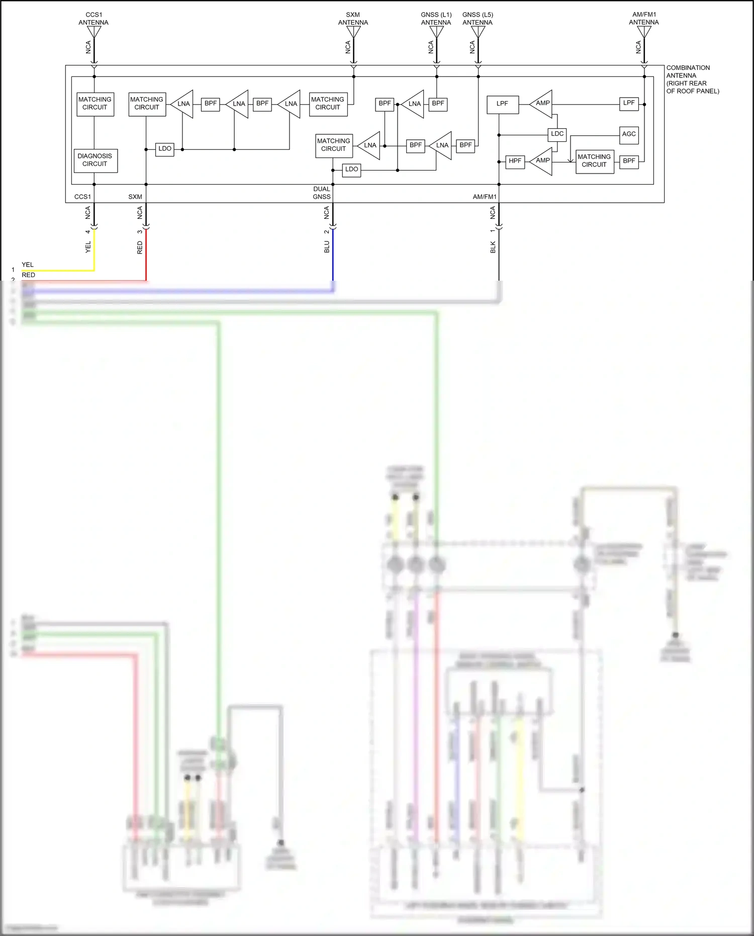 Wiring diagram b+ input for Hyundai Sonata VIII facelift (2023-2024) (7 of 99)