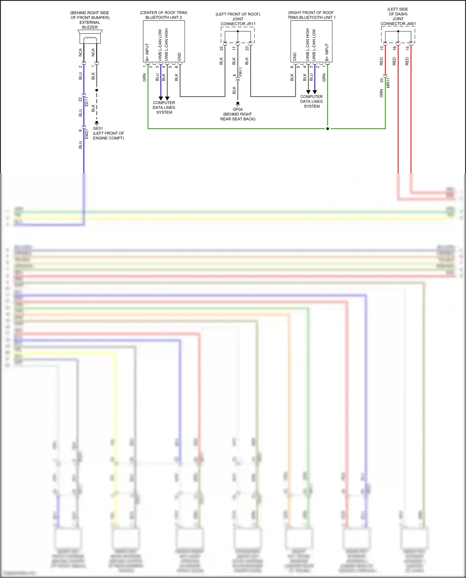 Wiring diagram b+ input for Hyundai Sonata VIII facelift (2023-2024) (72 of 99)