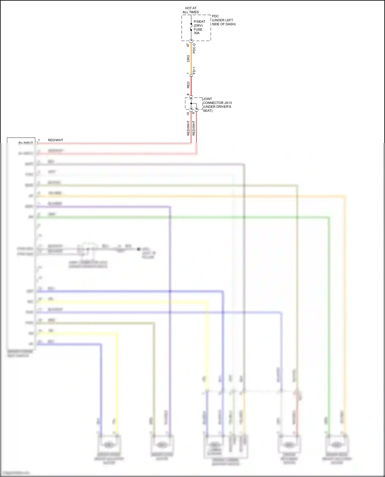 Wiring diagram b+ input for Hyundai Sonata VIII facelift (2023-2024) (80 of 99)