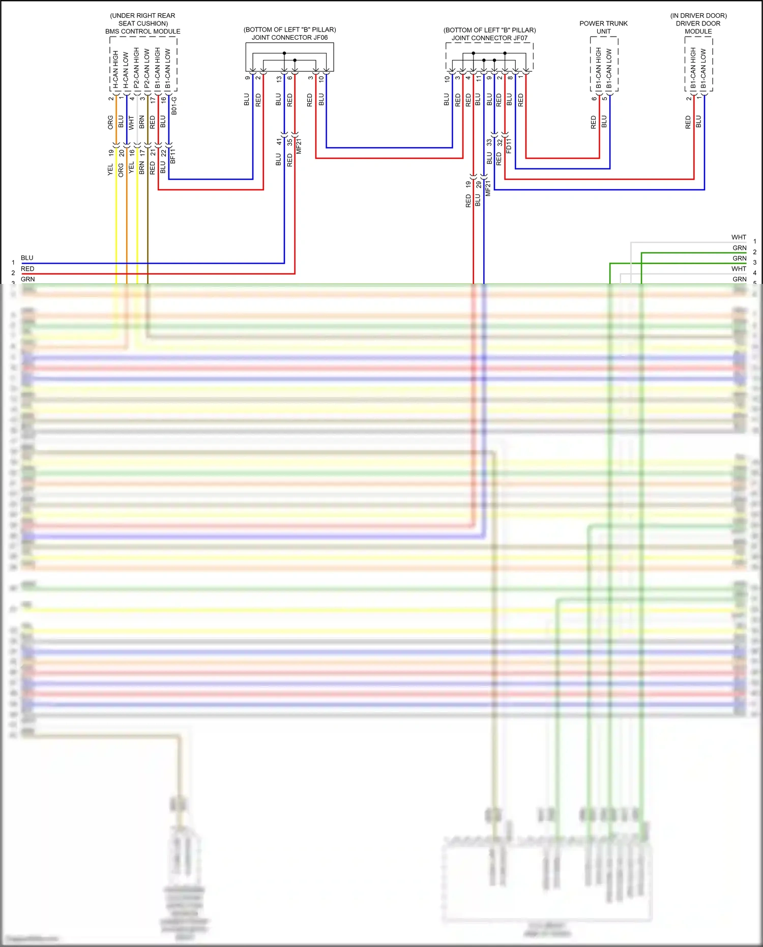 Wiring diagram bms control module for Hyundai Sonata VIII facelift (2023-2024) (2 of 13)