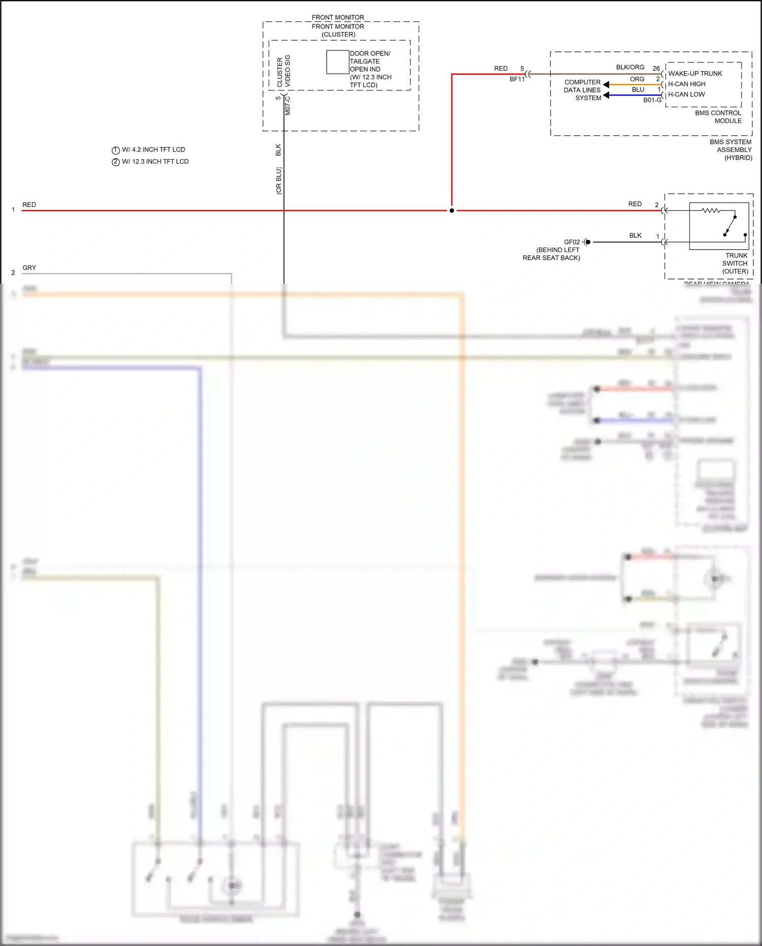 Wiring diagram bms control module for Hyundai Sonata VIII facelift (2023-2024) (8 of 13)
