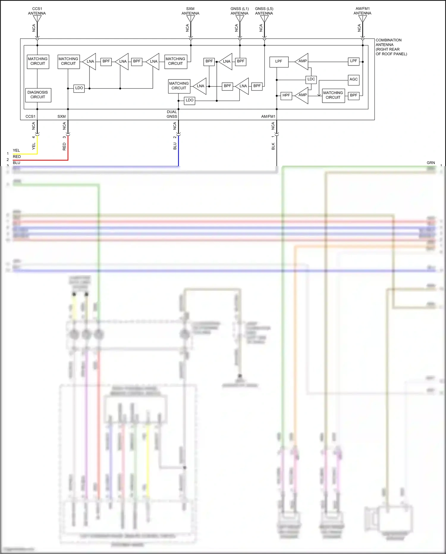 Wiring diagram computer data lines system for Hyundai Sonata VIII facelift (2023-2024) (13 of 194)