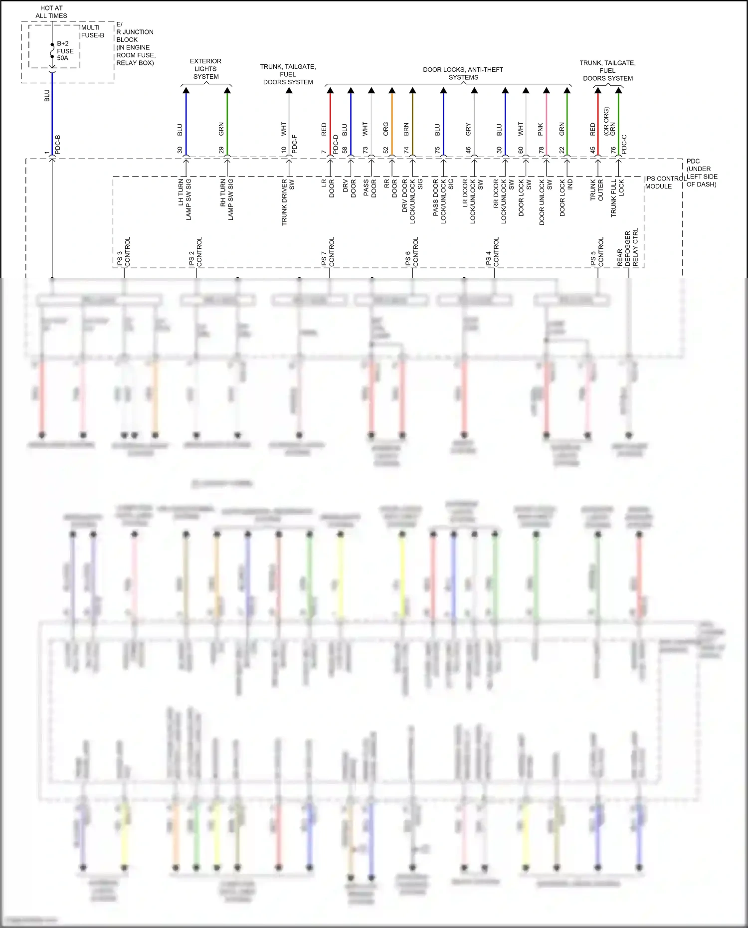 Wiring diagram computer data lines system for Hyundai Sonata VIII facelift (2023-2024) (37 of 194)