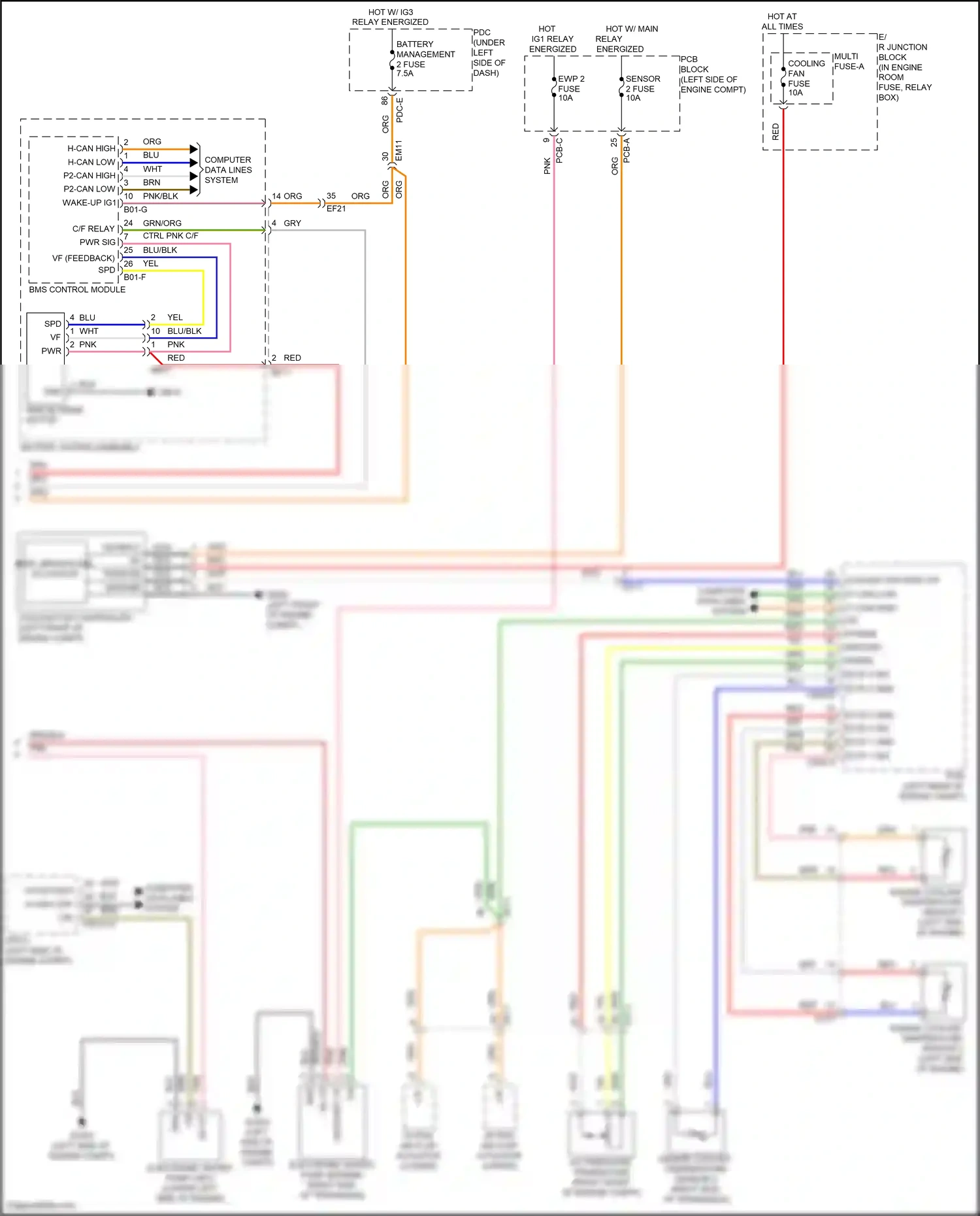 Wiring diagram computer data lines system for Hyundai Sonata VIII facelift (2023-2024) (103 of 194)