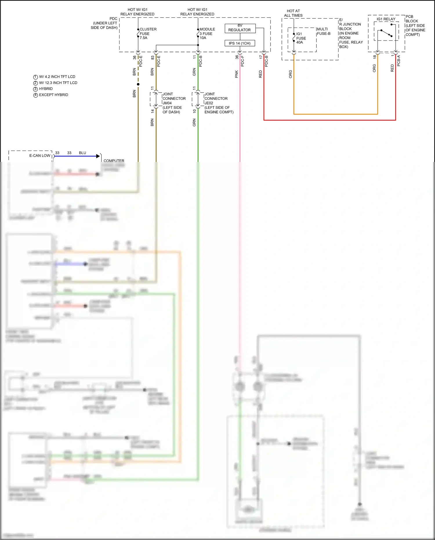 Wiring diagram computer data lines system for Hyundai Sonata VIII facelift (2023-2024) (11 of 194)