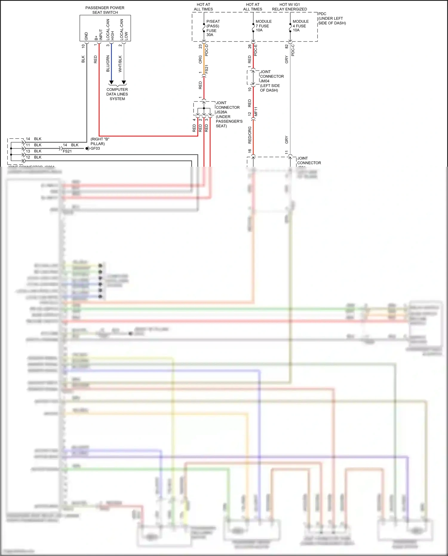 Wiring diagram computer data lines system for Hyundai Sonata VIII facelift (2023-2024) (144 of 194)