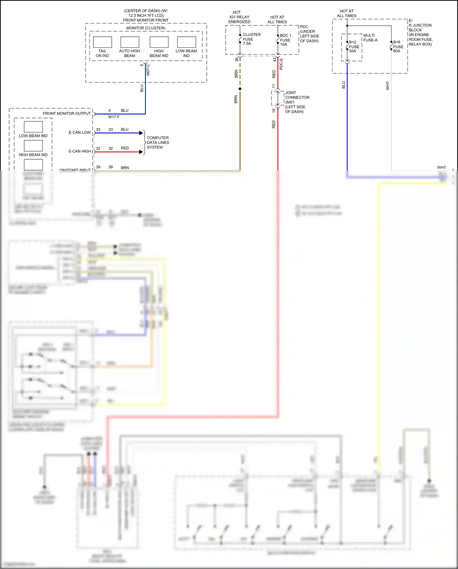 Wiring diagram computer data lines system for Hyundai Sonata VIII facelift (2023-2024) (165 of 194)