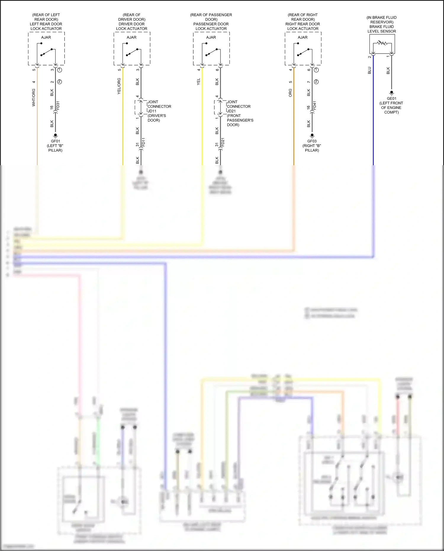 Wiring diagram computer data lines system for Hyundai Sonata VIII facelift (2023-2024) (109 of 194)