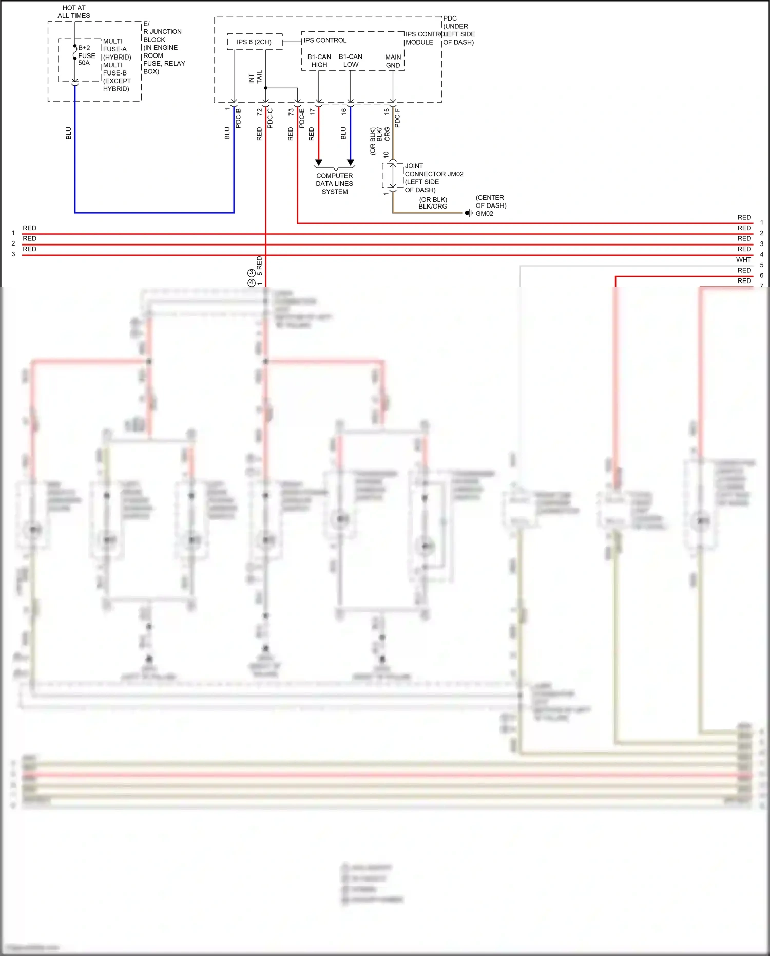 Wiring diagram computer data lines system for Hyundai Sonata VIII facelift (2023-2024) (179 of 194)