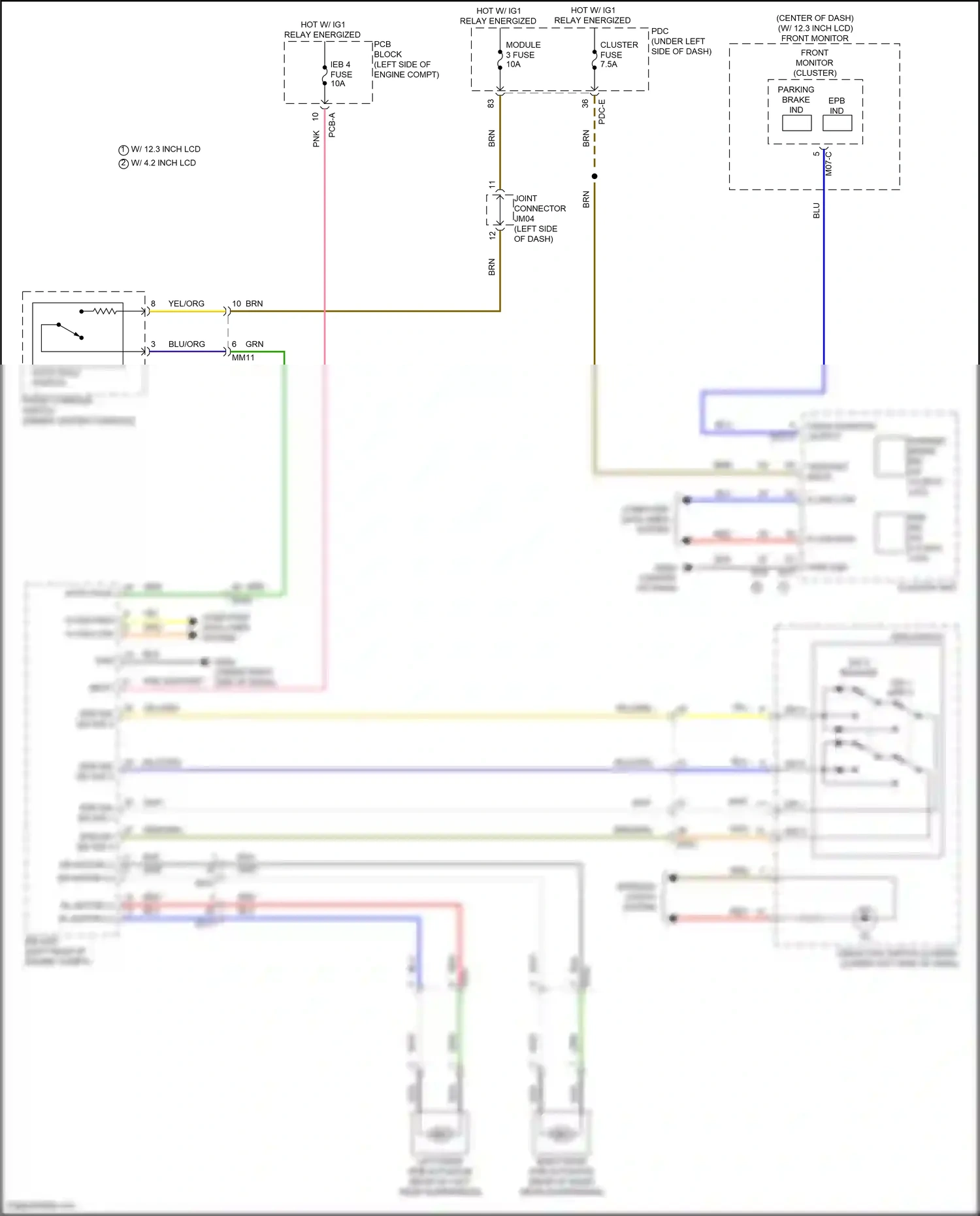 Wiring diagram computer data lines system for Hyundai Sonata VIII facelift (2023-2024) (33 of 194)