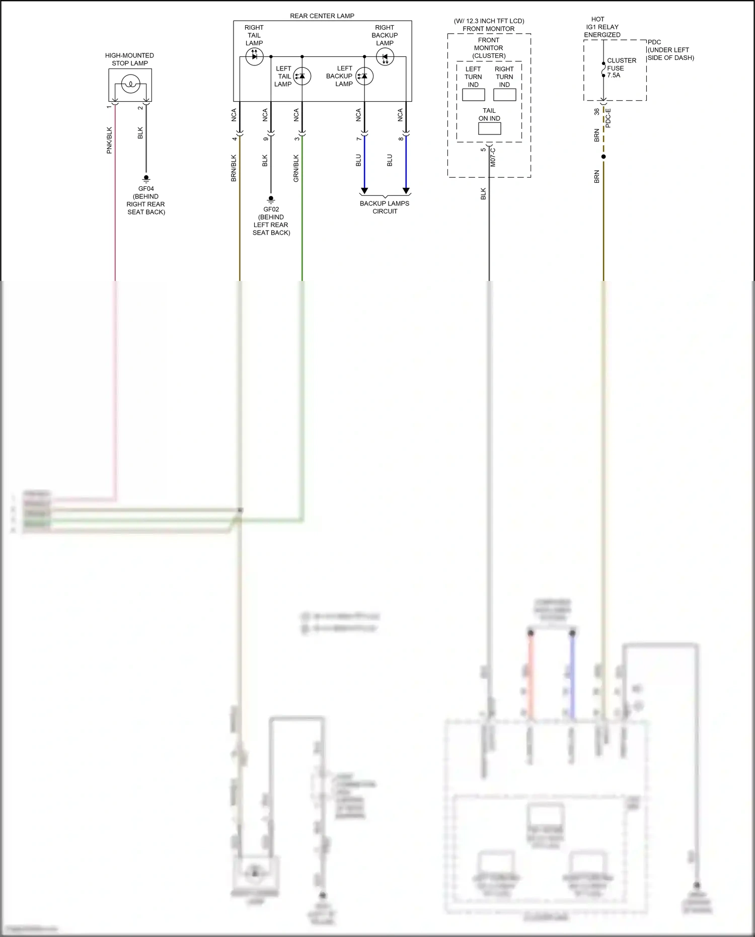 Wiring diagram computer data lines system for Hyundai Sonata VIII facelift (2023-2024) (58 of 194)