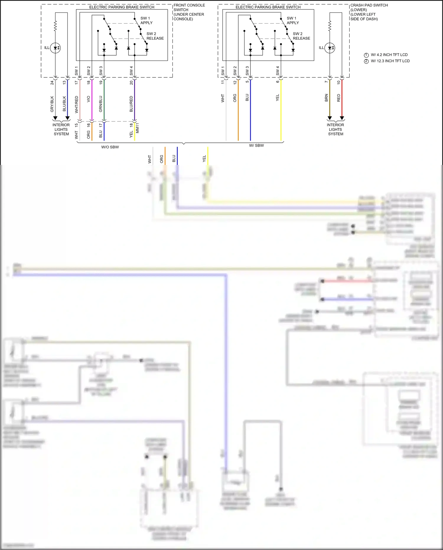 Wiring diagram computer data lines system for Hyundai Sonata VIII facelift (2023-2024) (3 of 194)