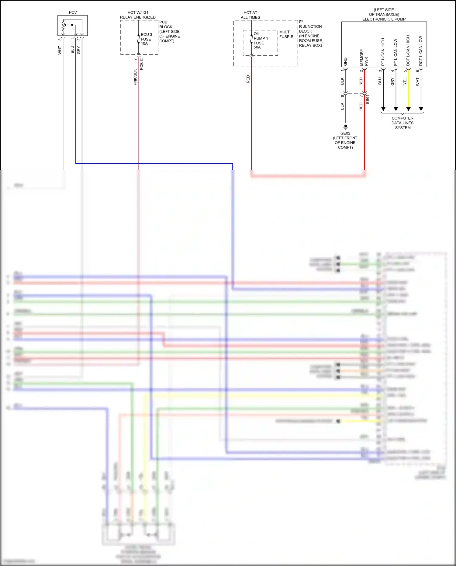 Wiring diagram computer data lines system for Hyundai Sonata VIII facelift (2023-2024) (180 of 194)