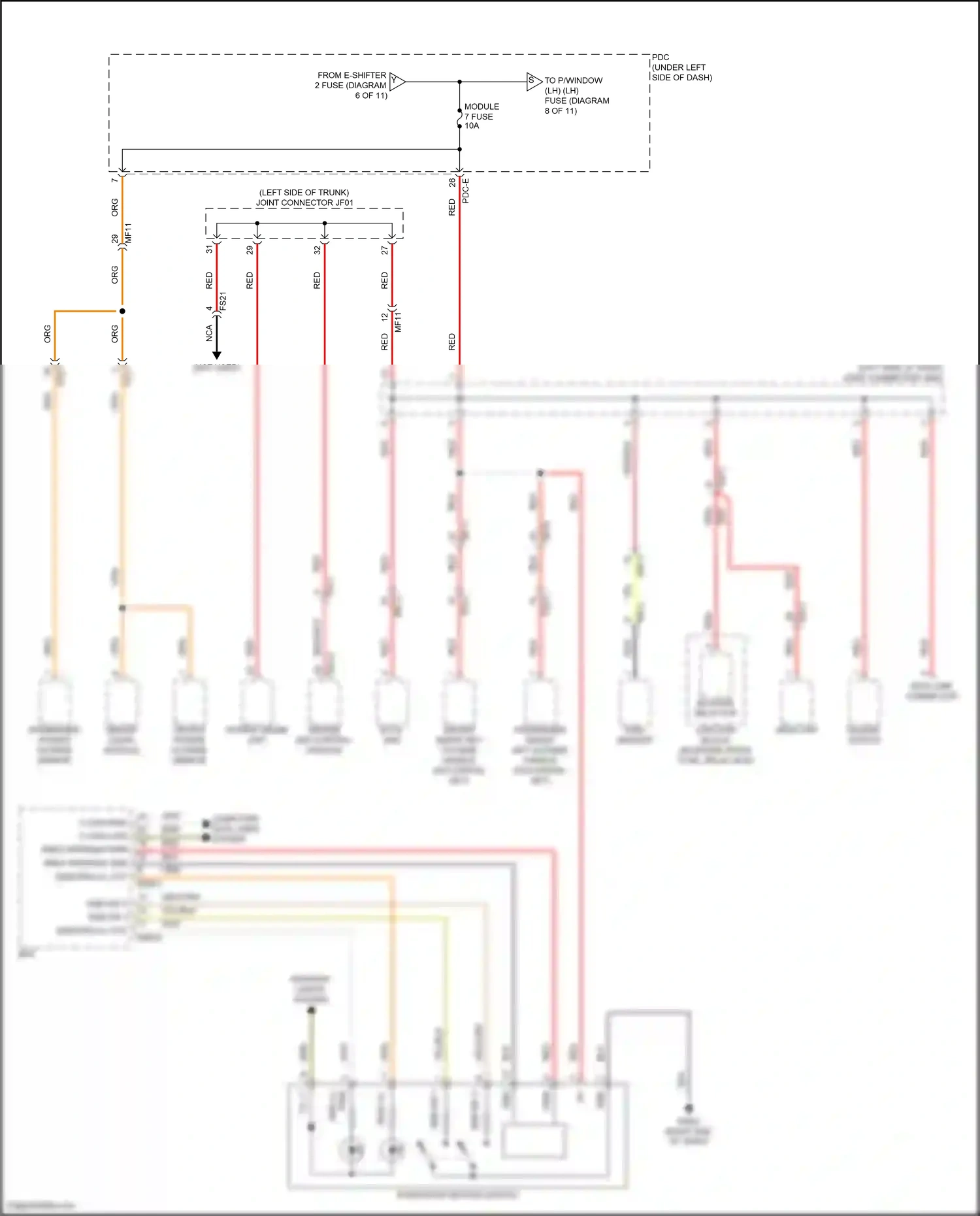 Wiring diagram driver ims control module for Hyundai Sonata VIII facelift (2023-2024) (10 of 11)