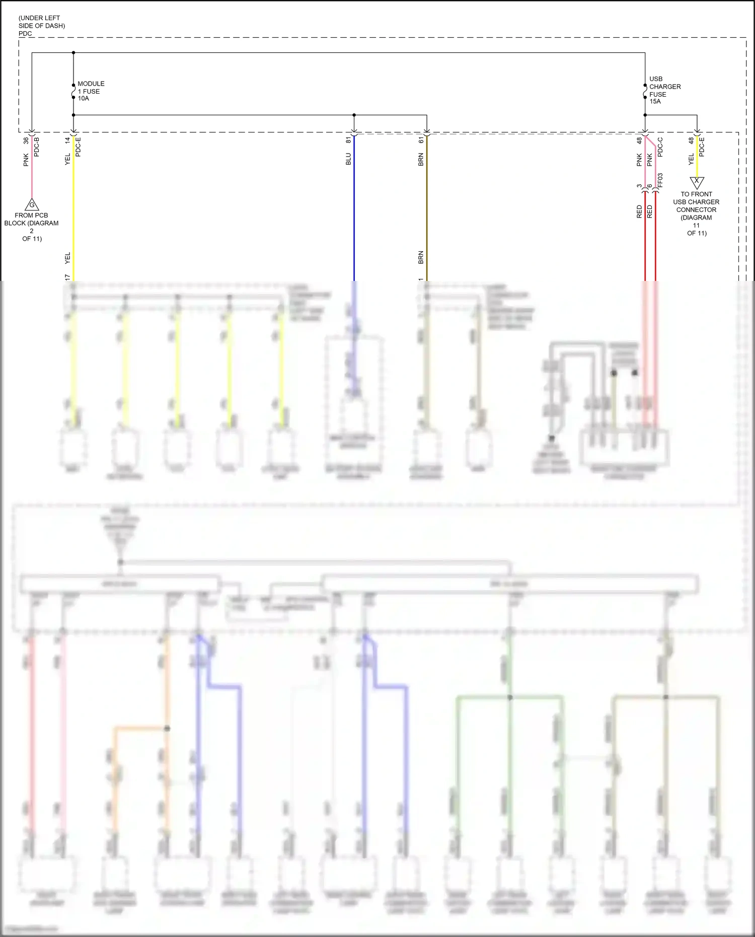 Wiring diagram ips 12 ctrl for Hyundai Sonata VIII facelift (2023-2024) (2 of 2)