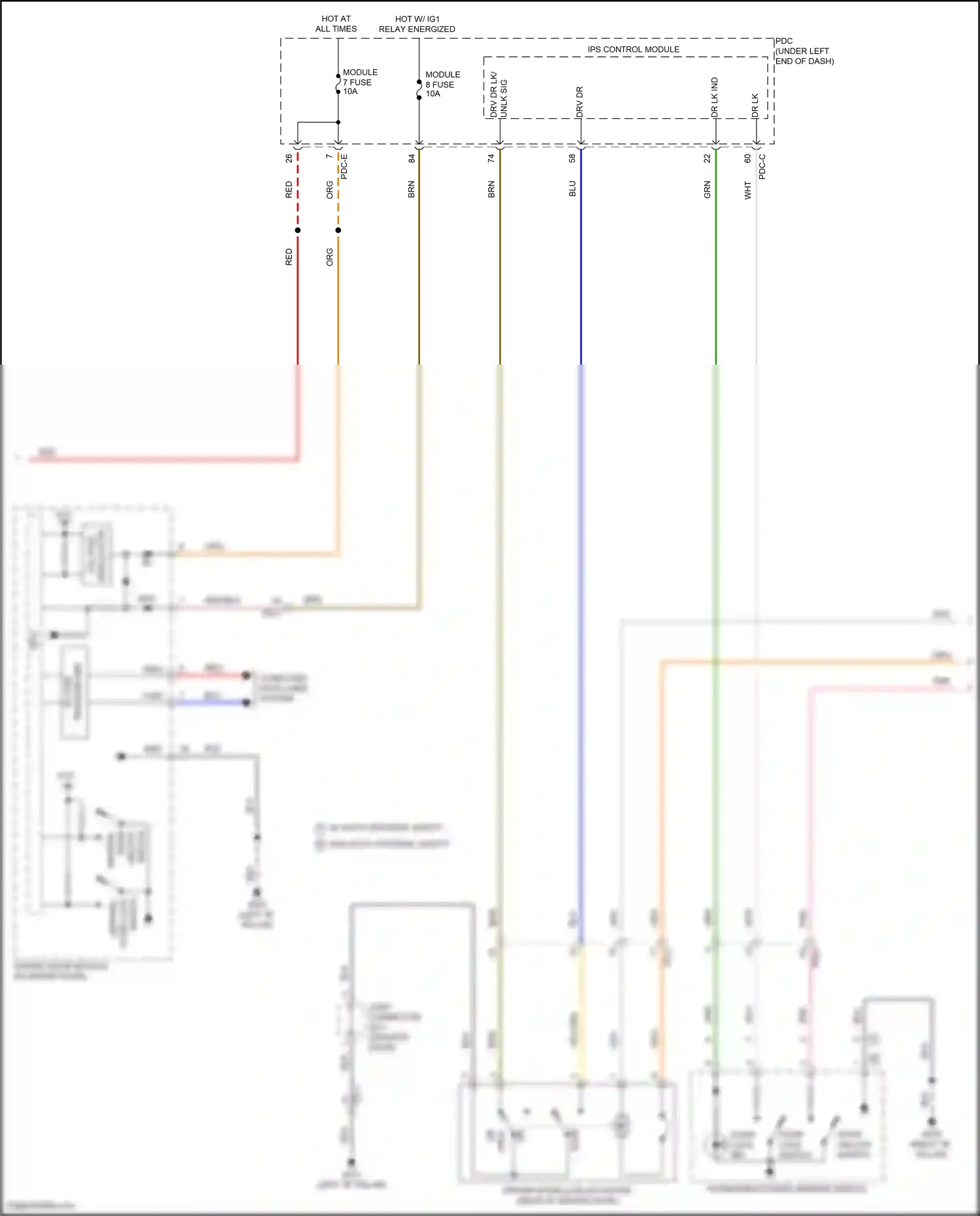 Wiring diagram ips control module for Hyundai Sonata VIII facelift (2023-2024) (62 of 95)