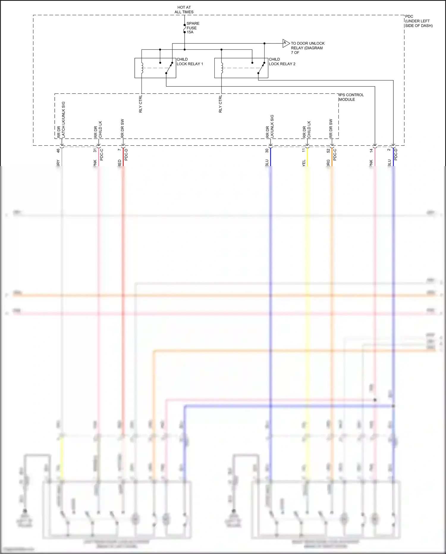Wiring diagram ips control module for Hyundai Sonata VIII facelift (2023-2024) (64 of 95)