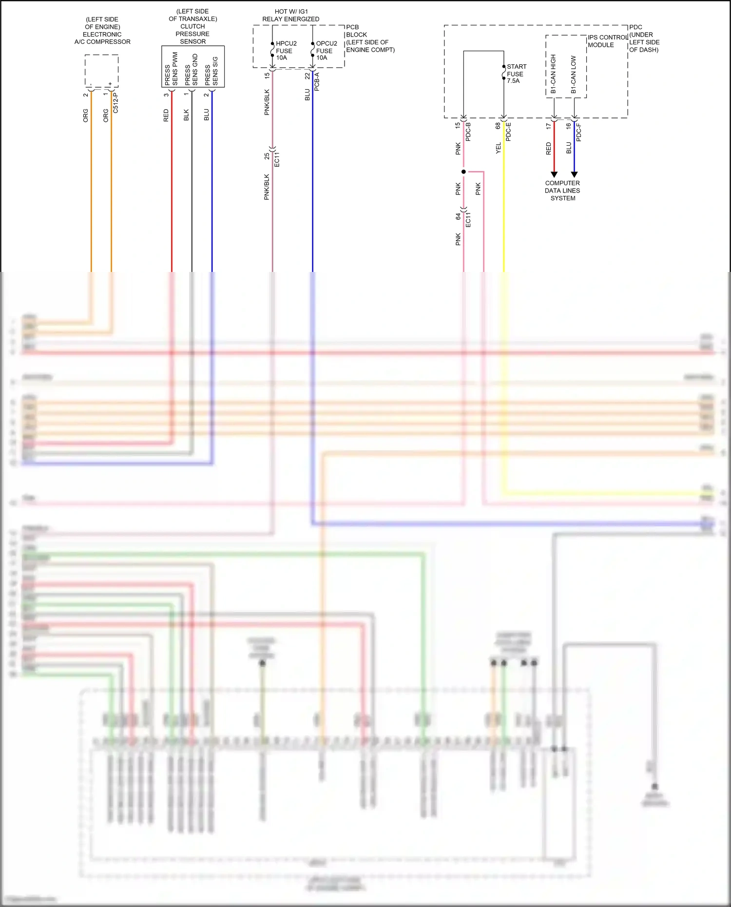 Wiring diagram ips control module for Hyundai Sonata VIII facelift (2023-2024) (94 of 95)