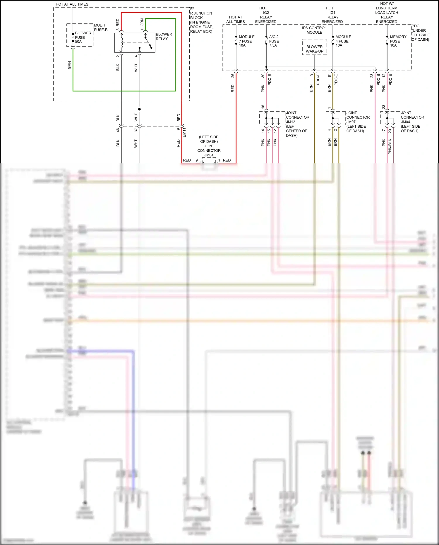 Wiring diagram on/start input for Hyundai Sonata VIII facelift (2023-2024) (41 of 84)