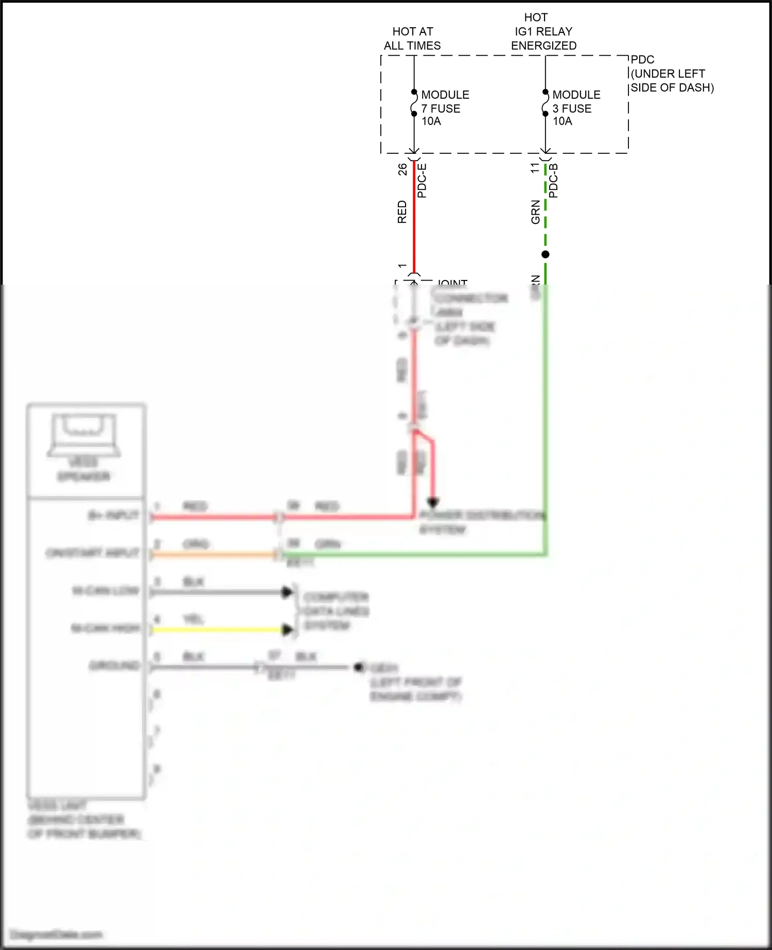 Wiring diagram on/start input for Hyundai Sonata VIII facelift (2023-2024) (40 of 84)