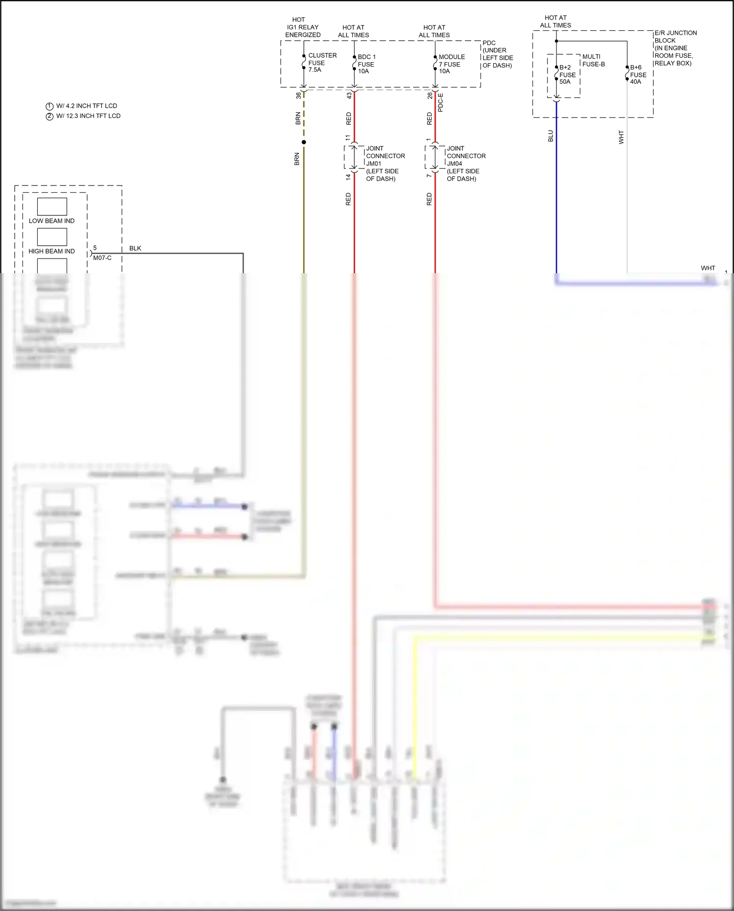Wiring diagram on/start input for Hyundai Sonata VIII facelift (2023-2024) (63 of 84)
