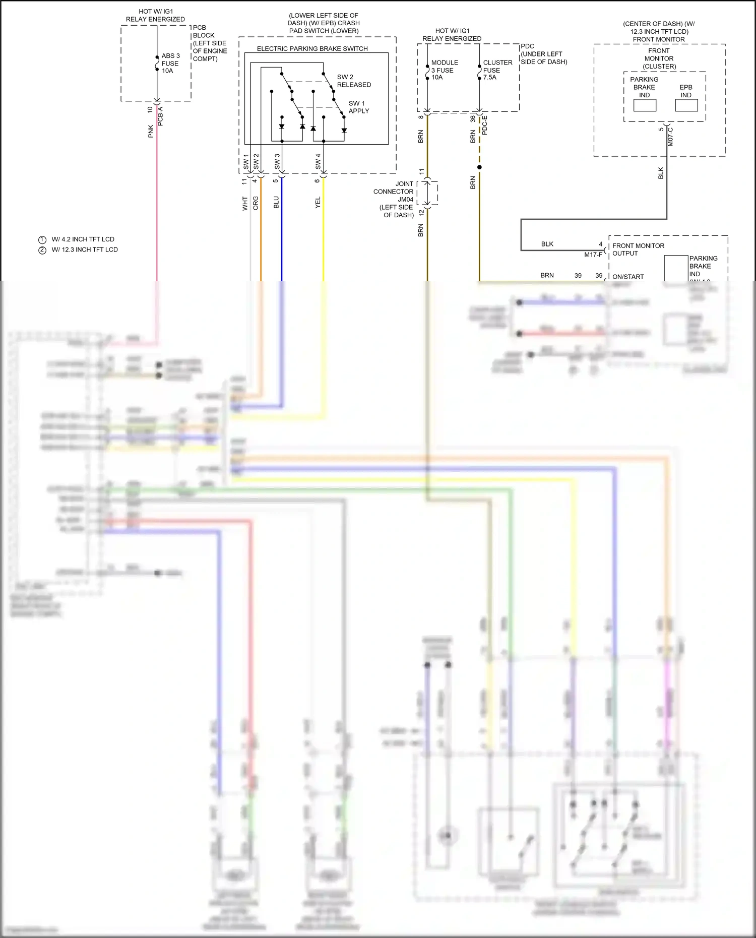 Wiring diagram on/start input for Hyundai Sonata VIII facelift (2023-2024) (14 of 84)