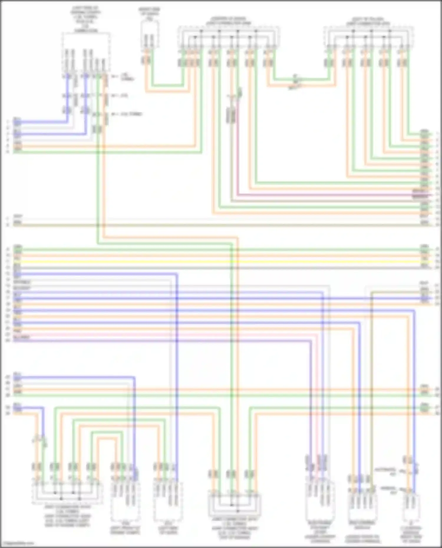 Sonata Hyundai VIII (2019-2023): Computer data lines circuit, except hybrid (2 of 4)