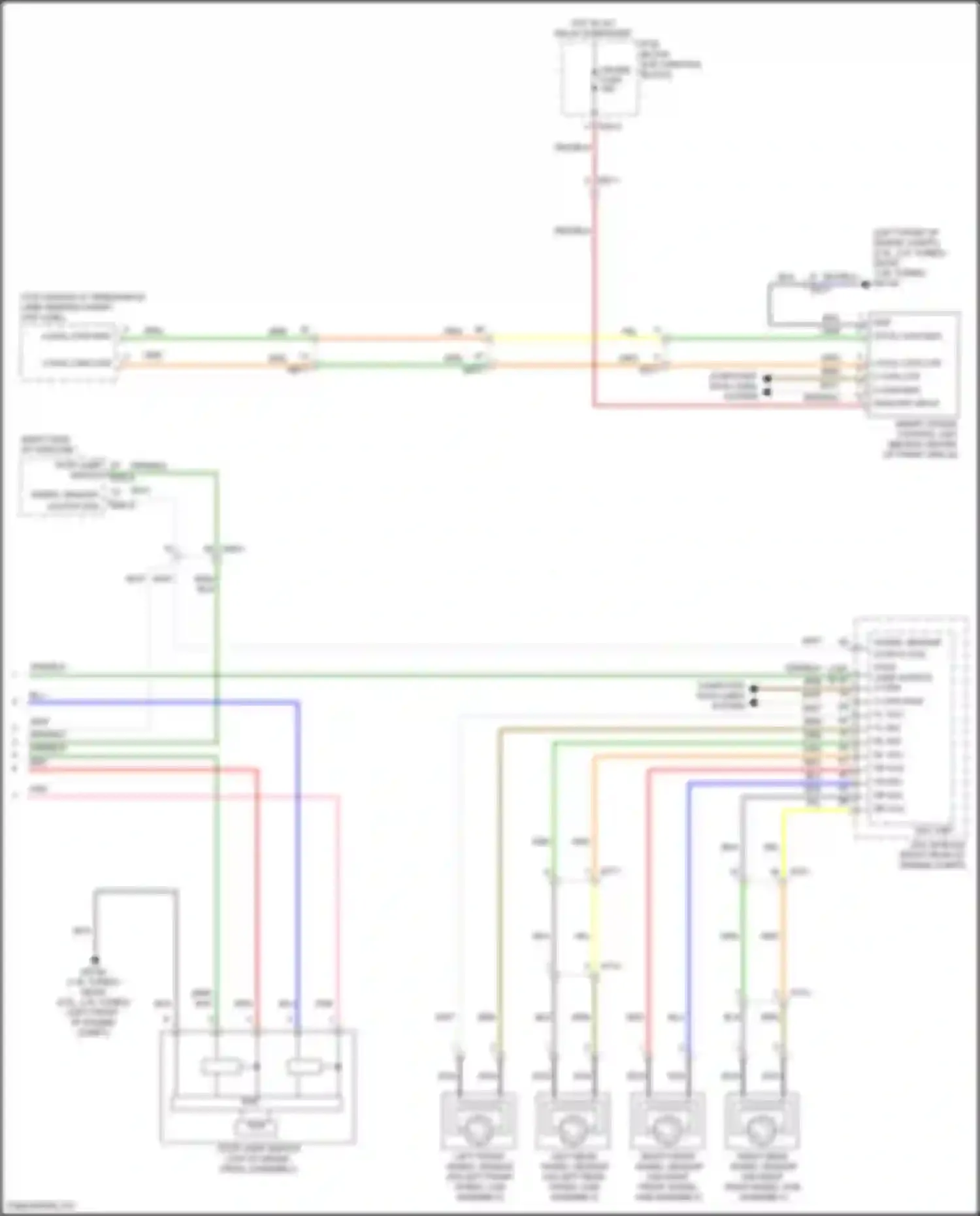 Sonata Hyundai VIII (2019-2023): Cruise control circuit, except hybrid (3 of 3)