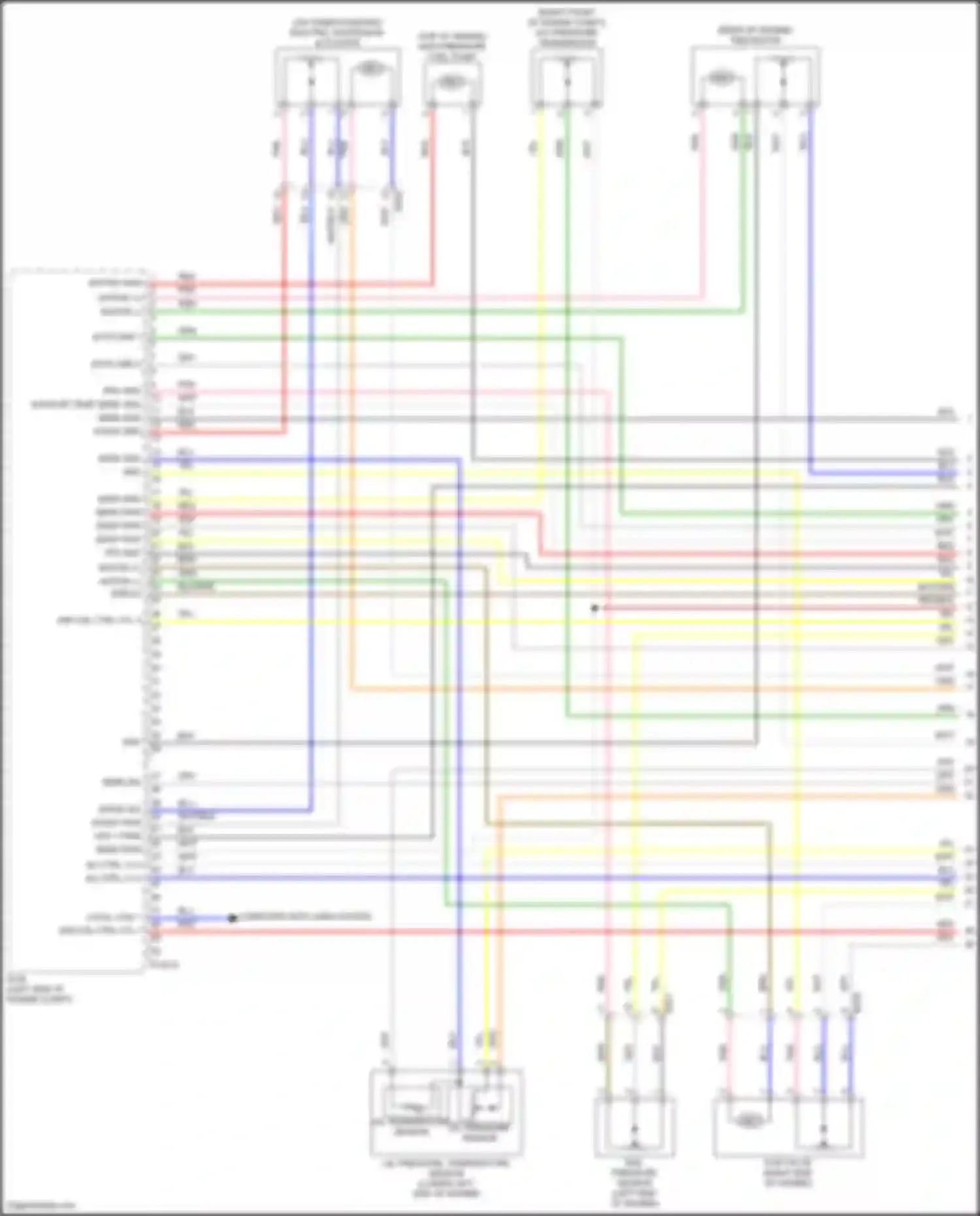 Sonata Hyundai VIII (2019-2023): Wiring diagram engine performance 1.6l turbo (1 of 7)