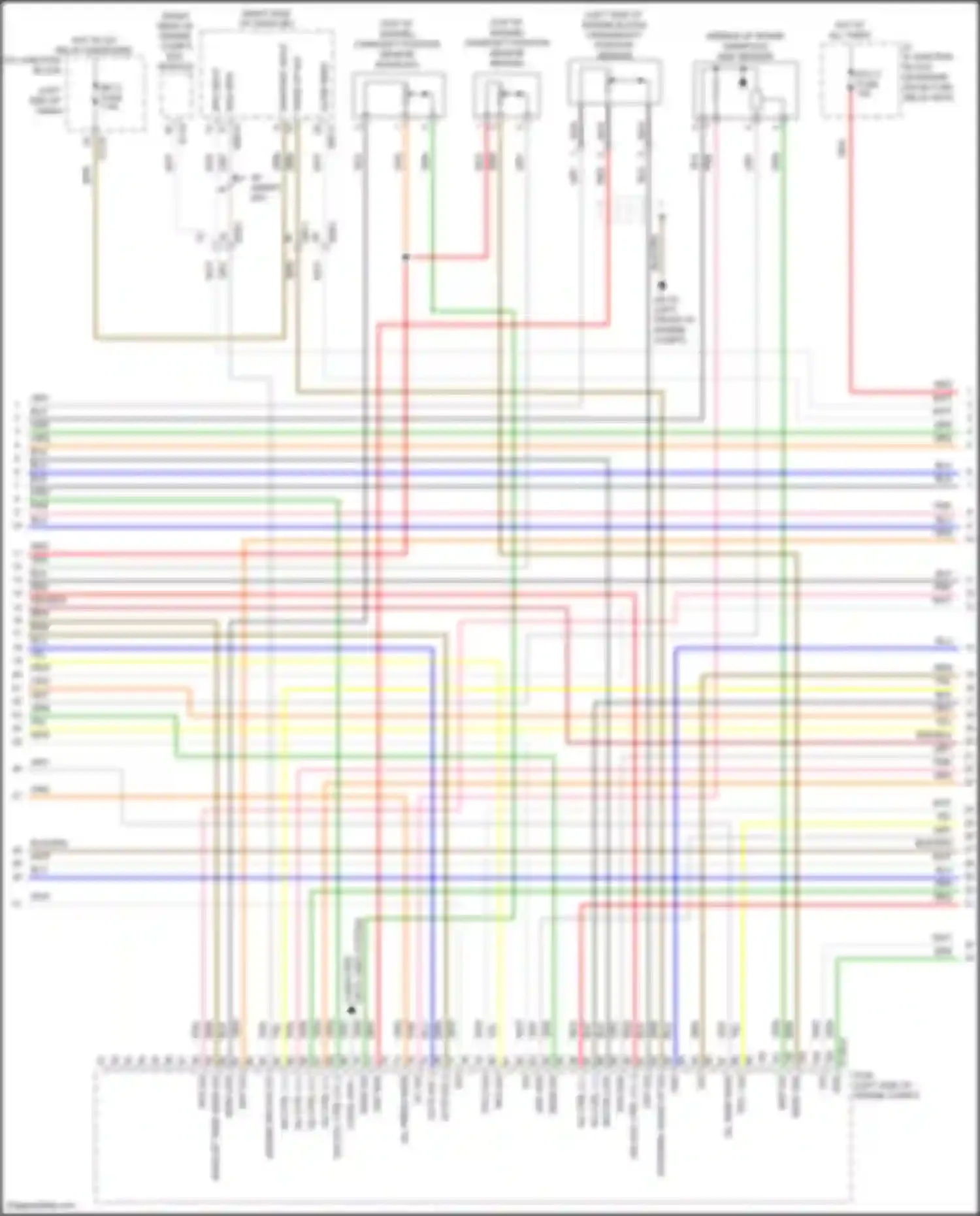 Sonata Hyundai VIII (2019-2023): Wiring diagram engine performance 1.6l turbo (3 of 7)