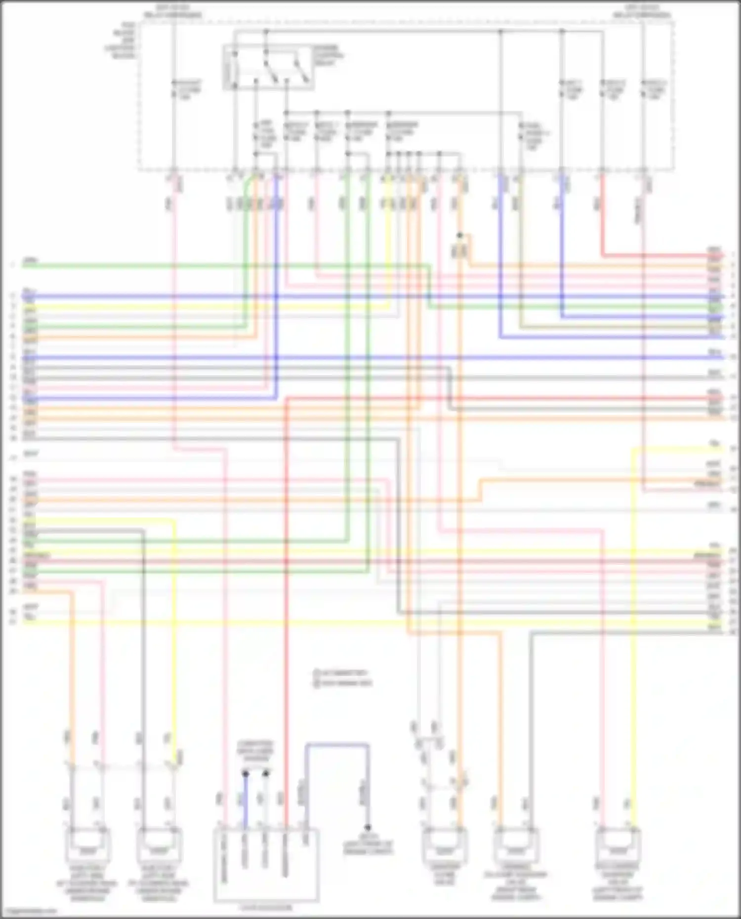 Sonata Hyundai VIII (2019-2023): Wiring diagram engine performance 1.6l turbo (5 of 7)
