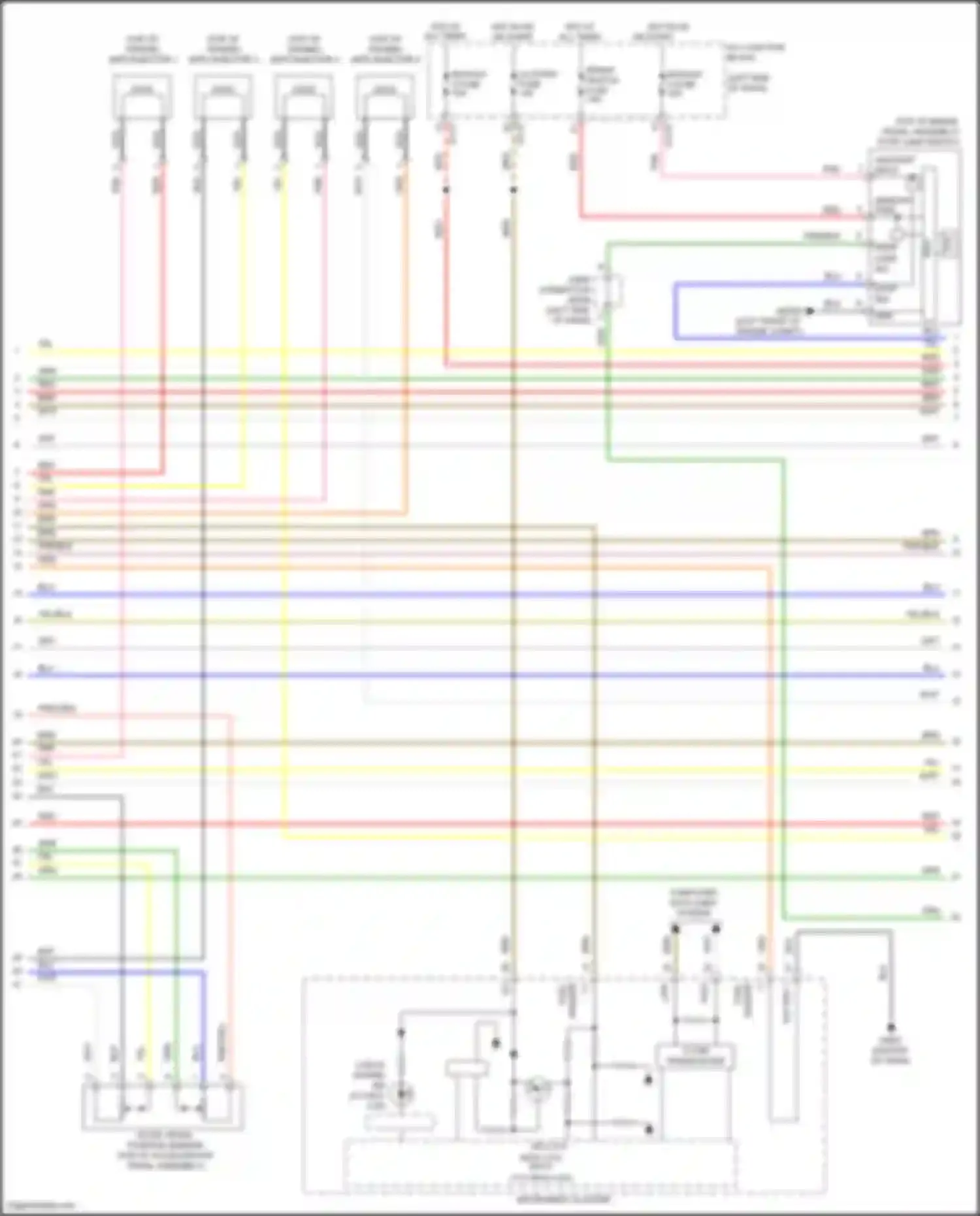 Sonata Hyundai VIII (2019-2023): Wiring diagram engine performance 2.5l (7 of 8)