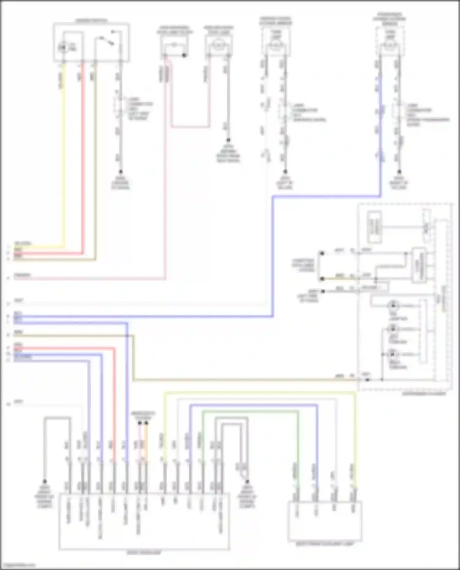 Sonata Hyundai VIII (2019-2023): Exterior lamps circuit, hybrid (4 of 4)