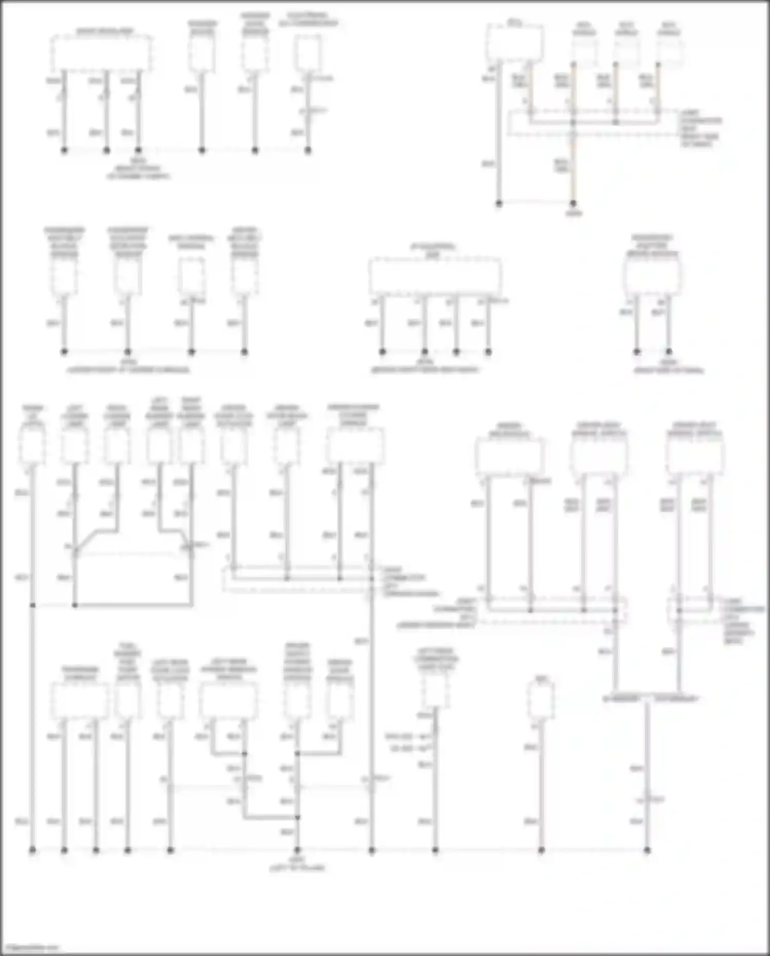 Sonata Hyundai VIII (2019-2023): Ground distribution circuit, hybrid (3 of 5)