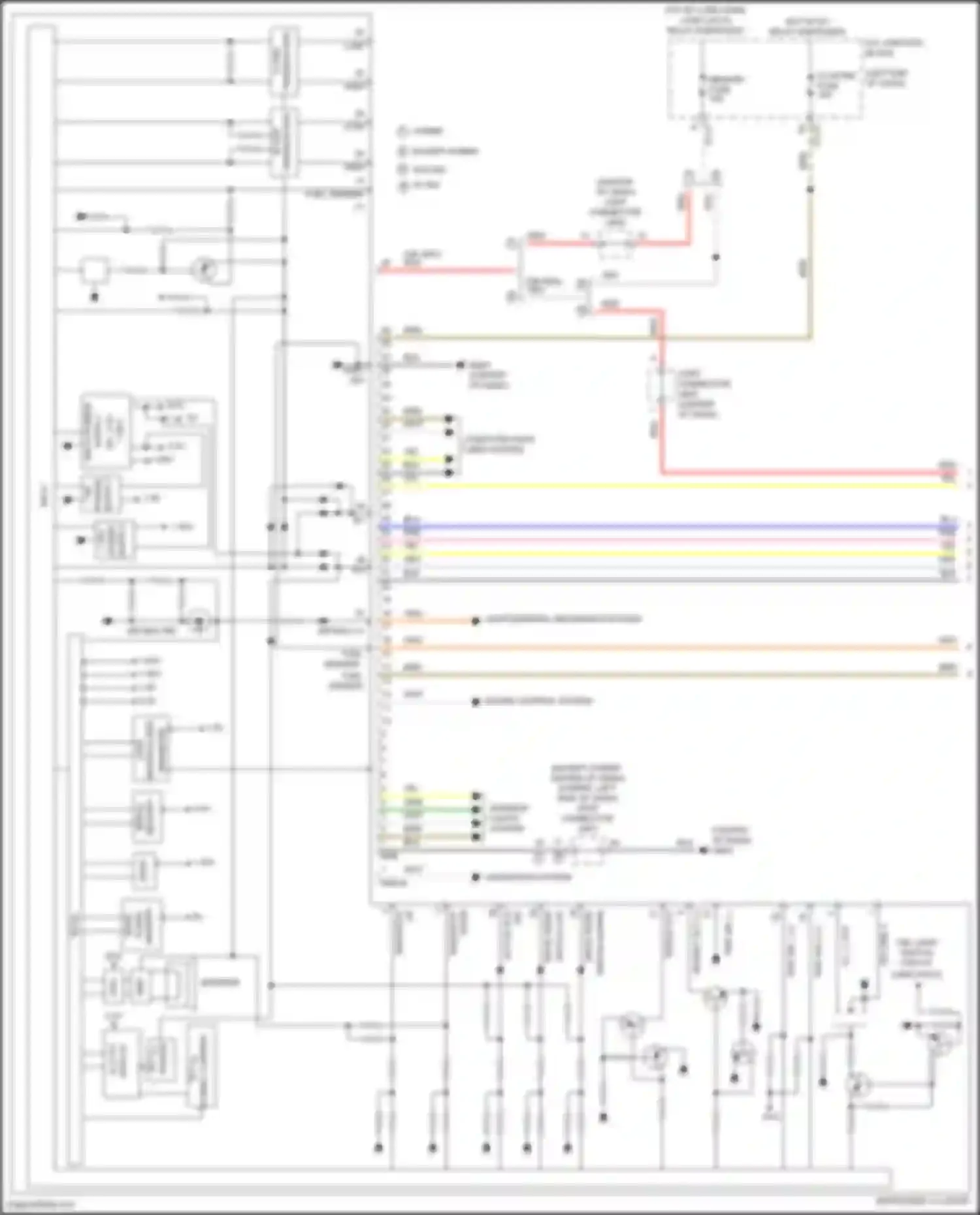 Sonata Hyundai VIII (2019-2023): Instrument cluster circuit, w/ 12.3 inch lcd (1 of 4)