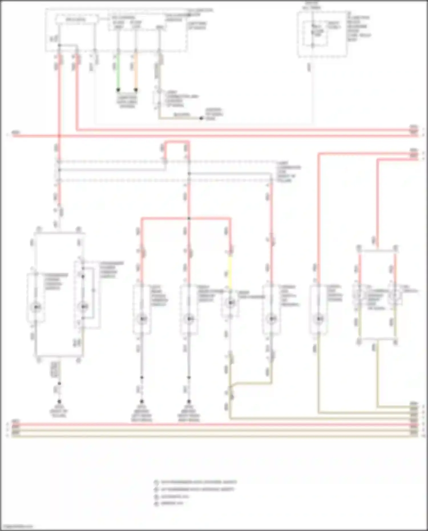 Sonata Hyundai VIII (2019-2023): Instrument illumination circuit, except hybrid (2 of 3)