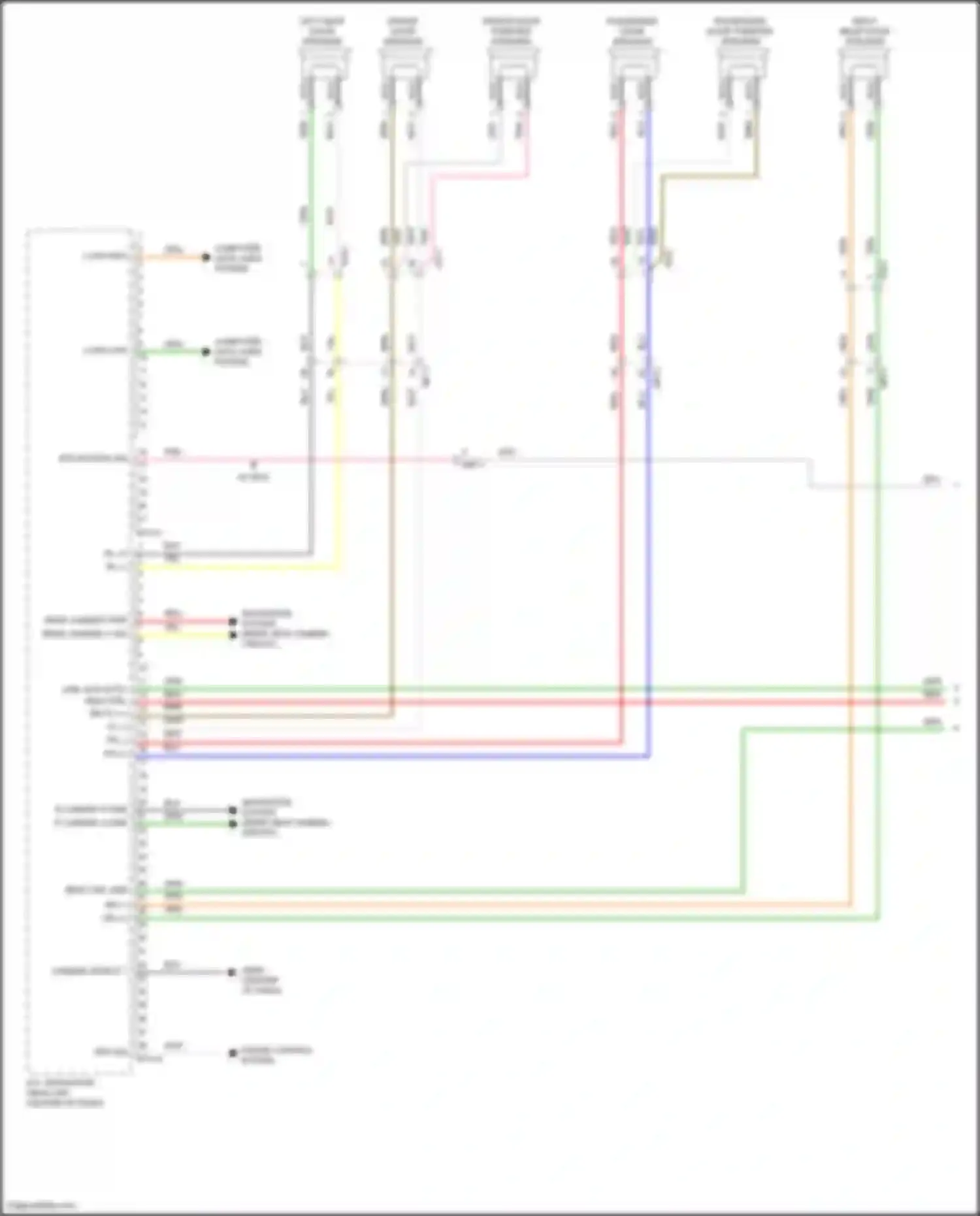 Sonata Hyundai VIII (2019-2023): Navigation circuit, hybrid w/o amplifier (1 of 4)