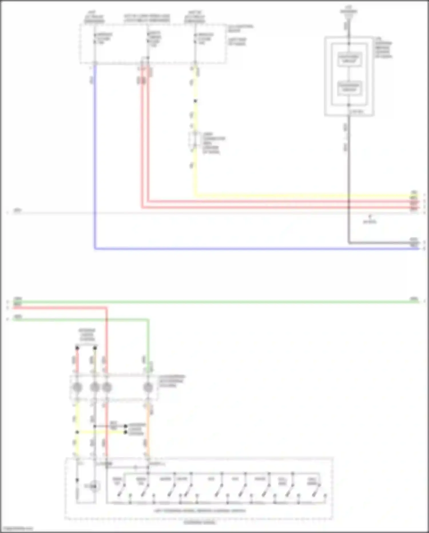 Sonata Hyundai VIII (2019-2023): Navigation circuit, hybrid w/o amplifier (2 of 4)