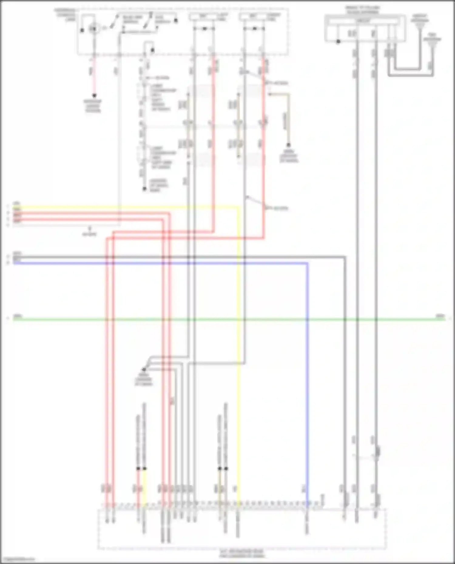 Sonata Hyundai VIII (2019-2023): Navigation circuit, hybrid w/o amplifier (3 of 4)