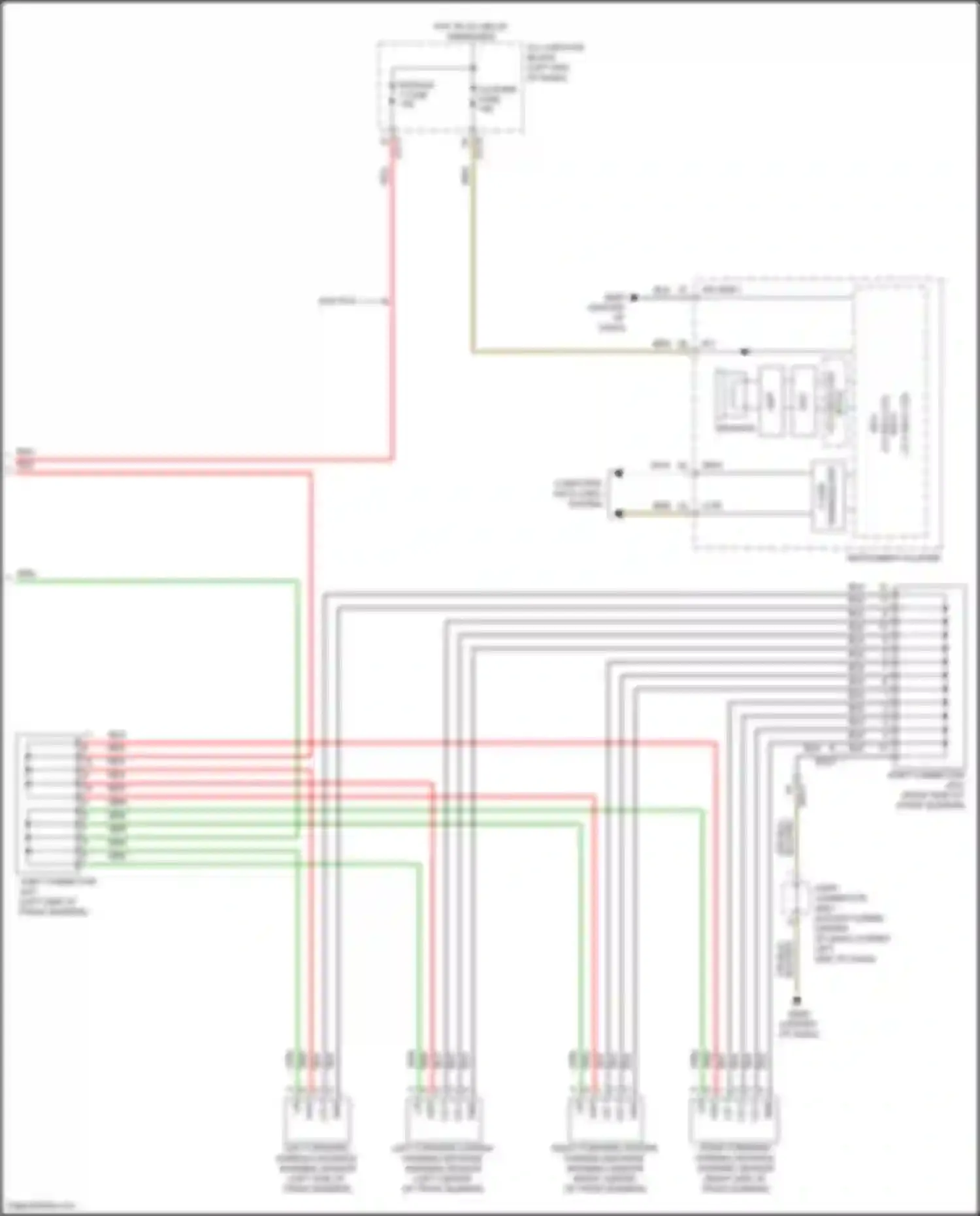 Sonata Hyundai VIII (2019-2023): Parking assistant circuit (2 of 2)