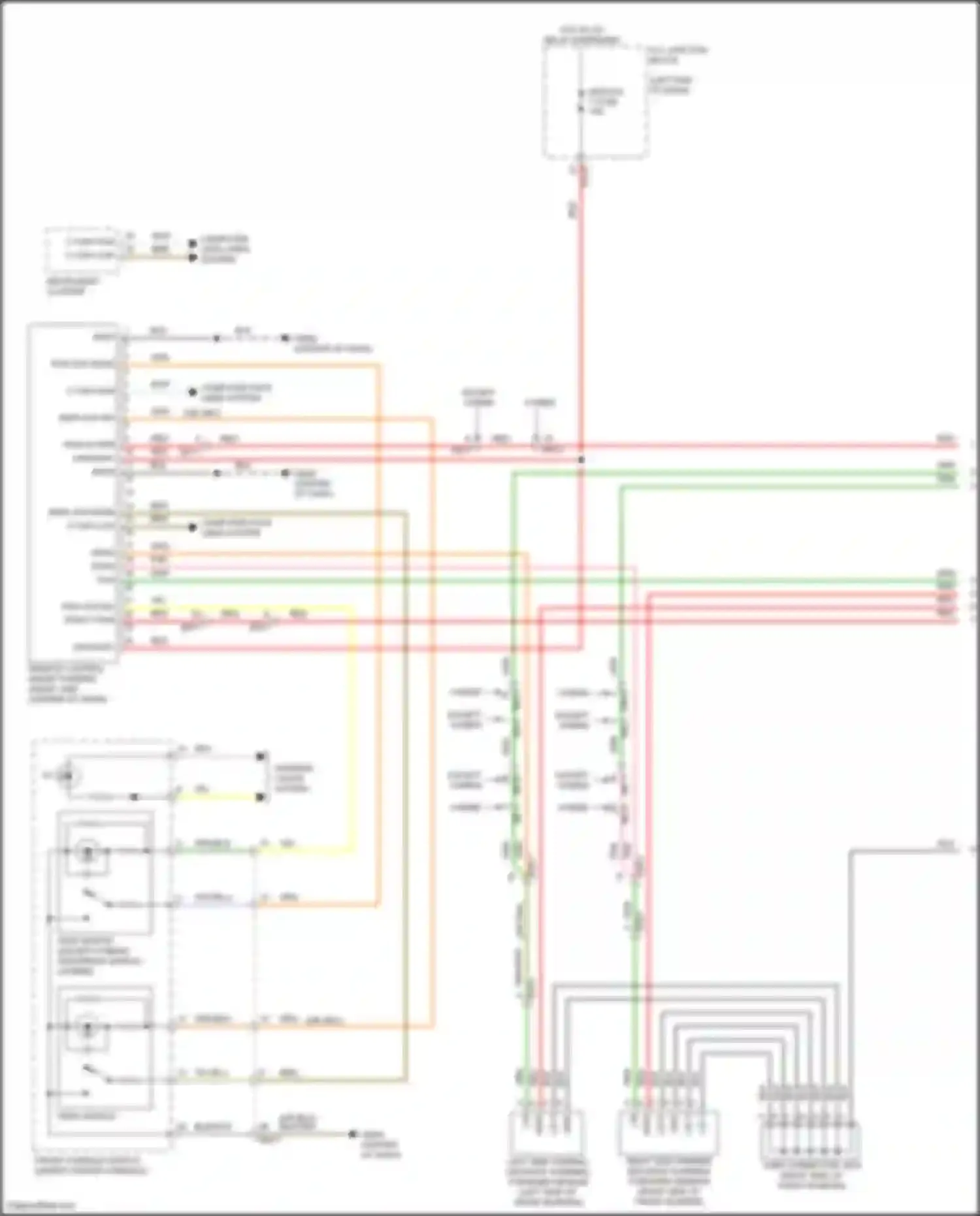 Sonata Hyundai VIII (2019-2023): Remote smart parking assist circuit, w/o pca (1 of 2)